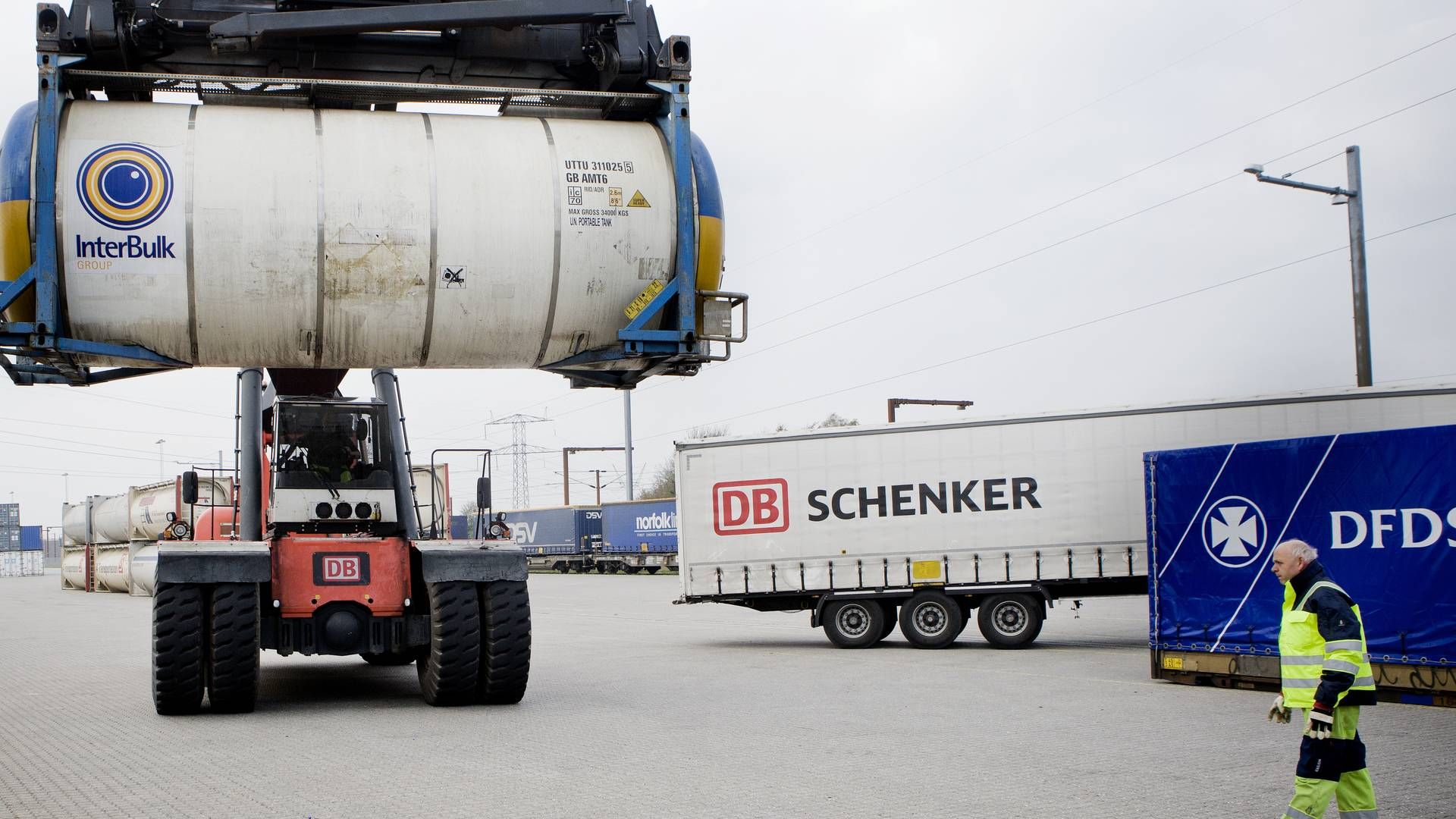 DB Schenker oplevede en omsætningsvækst på knap 36 pct. i første halvår, mens driftsresultat næsten blev fordoblet. Det var dermed en stærk bidragsyder til Deutsche Bahn-koncernens samlede overskud i perioden. | Foto: Casper Dalhoff/ERH