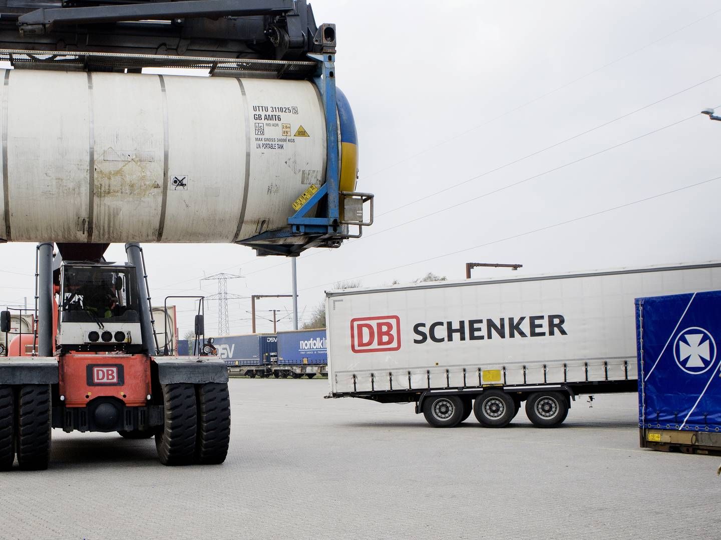 DB Schenker oplevede en omsætningsvækst på knap 36 pct. i første halvår, mens driftsresultat næsten blev fordoblet. Det var dermed en stærk bidragsyder til Deutsche Bahn-koncernens samlede overskud i perioden. | Foto: Casper Dalhoff/ERH