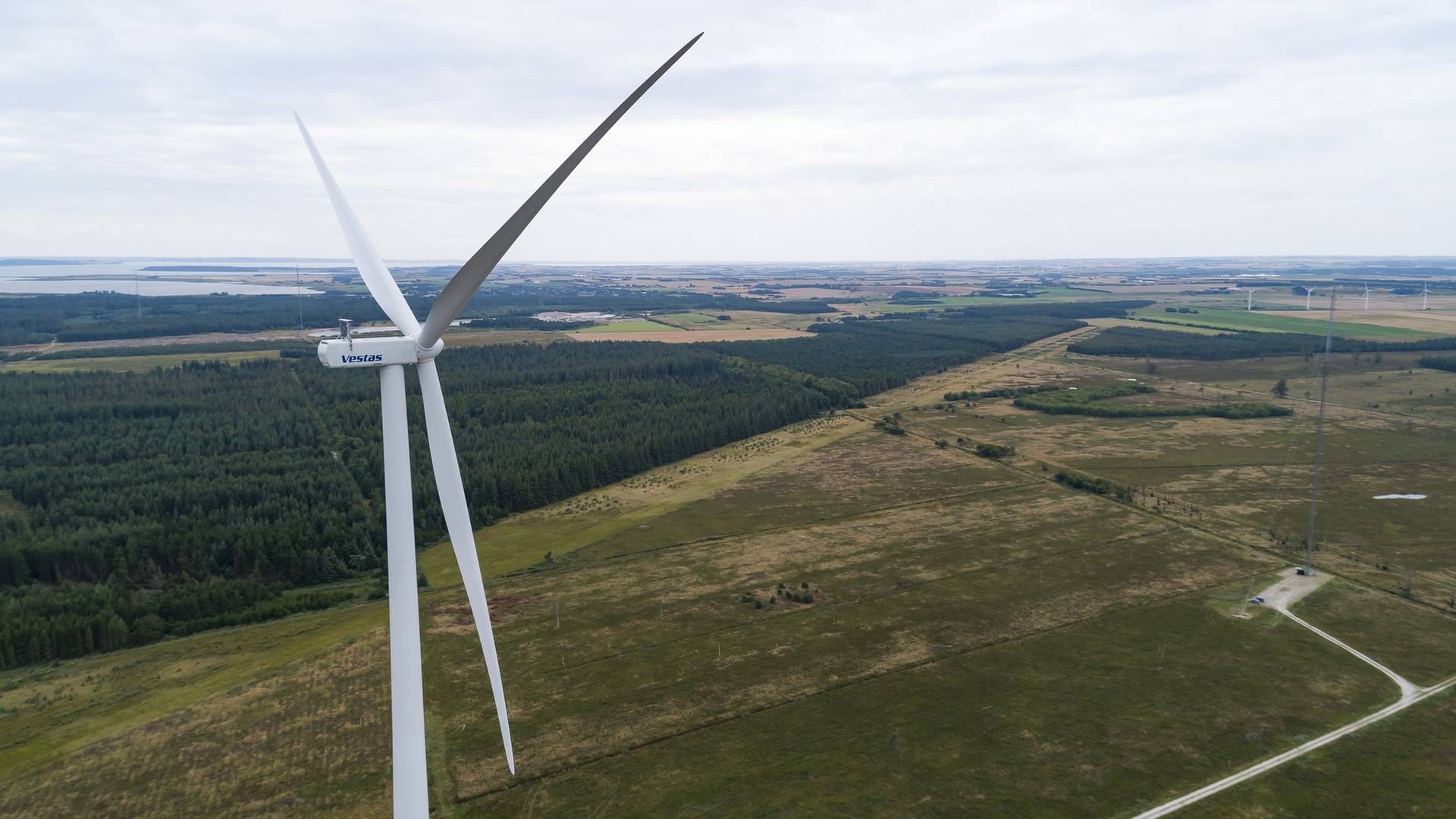 Testmølle fra Vestas på centeret i Østerild. | Foto: PR Vestas