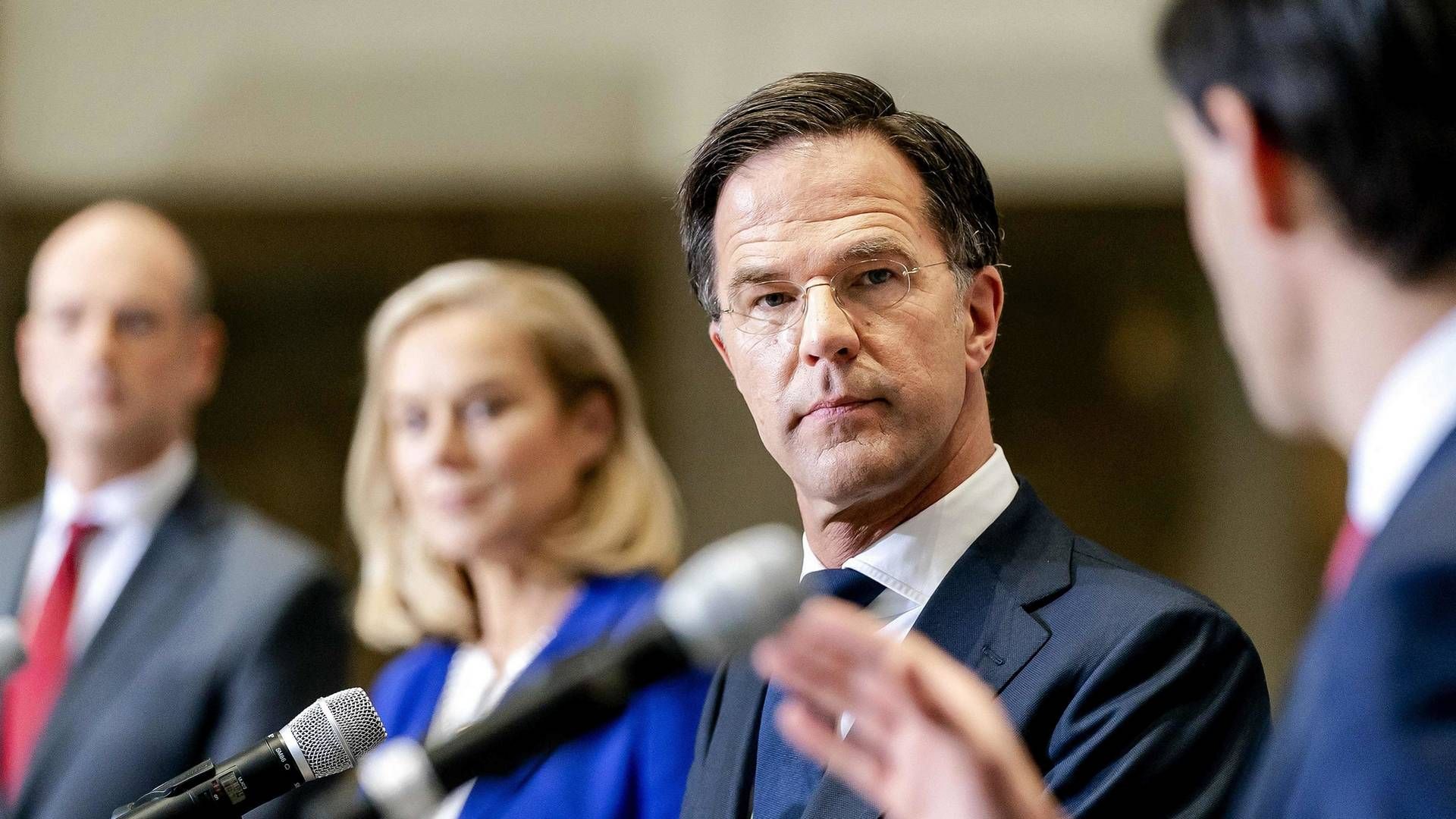 Premierminister Mark Rutte. | Foto: Bart Maat/AFP / ANP