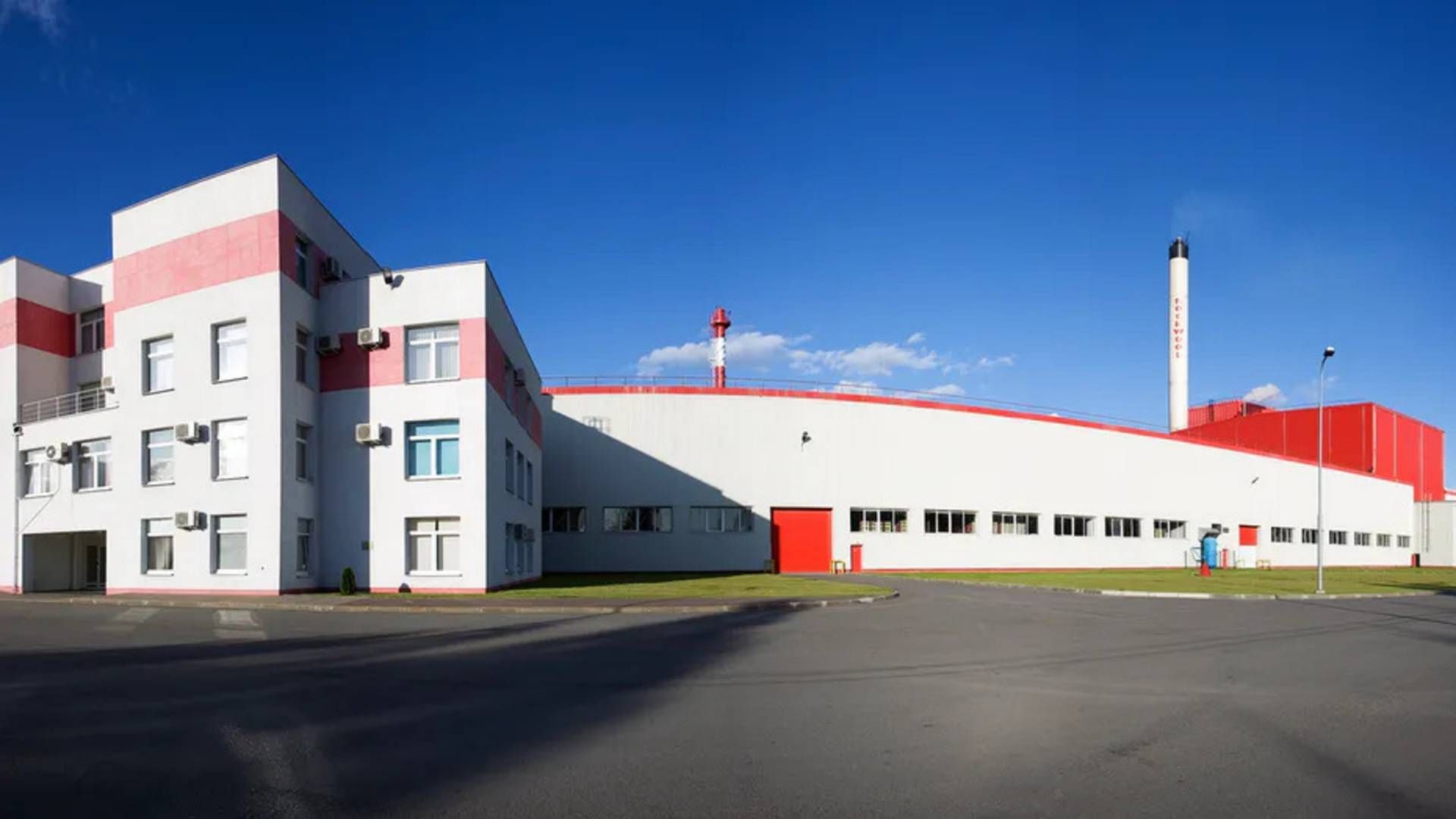 Rockwools fabrik i Vyborg leverer blandt andet isoleringsmaterialer til Finland. | Foto: Rockwool/PR