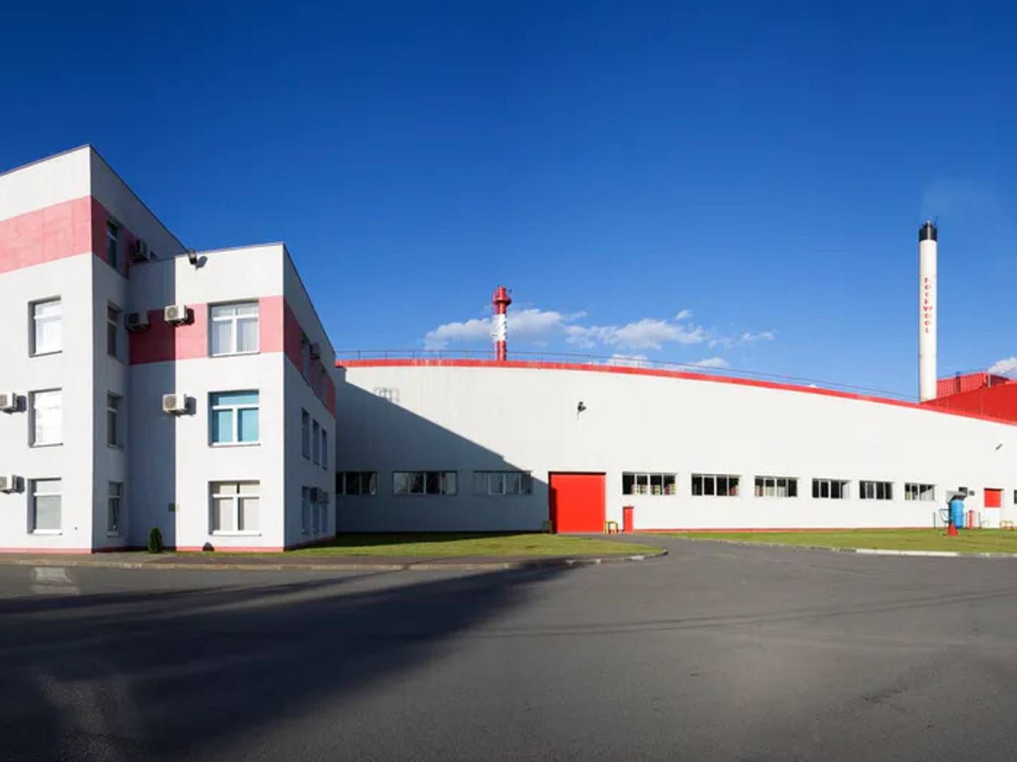 Rockwools fabrik i Vyborg leverer blandt andet isoleringsmaterialer til Finland. | Foto: Rockwool/PR