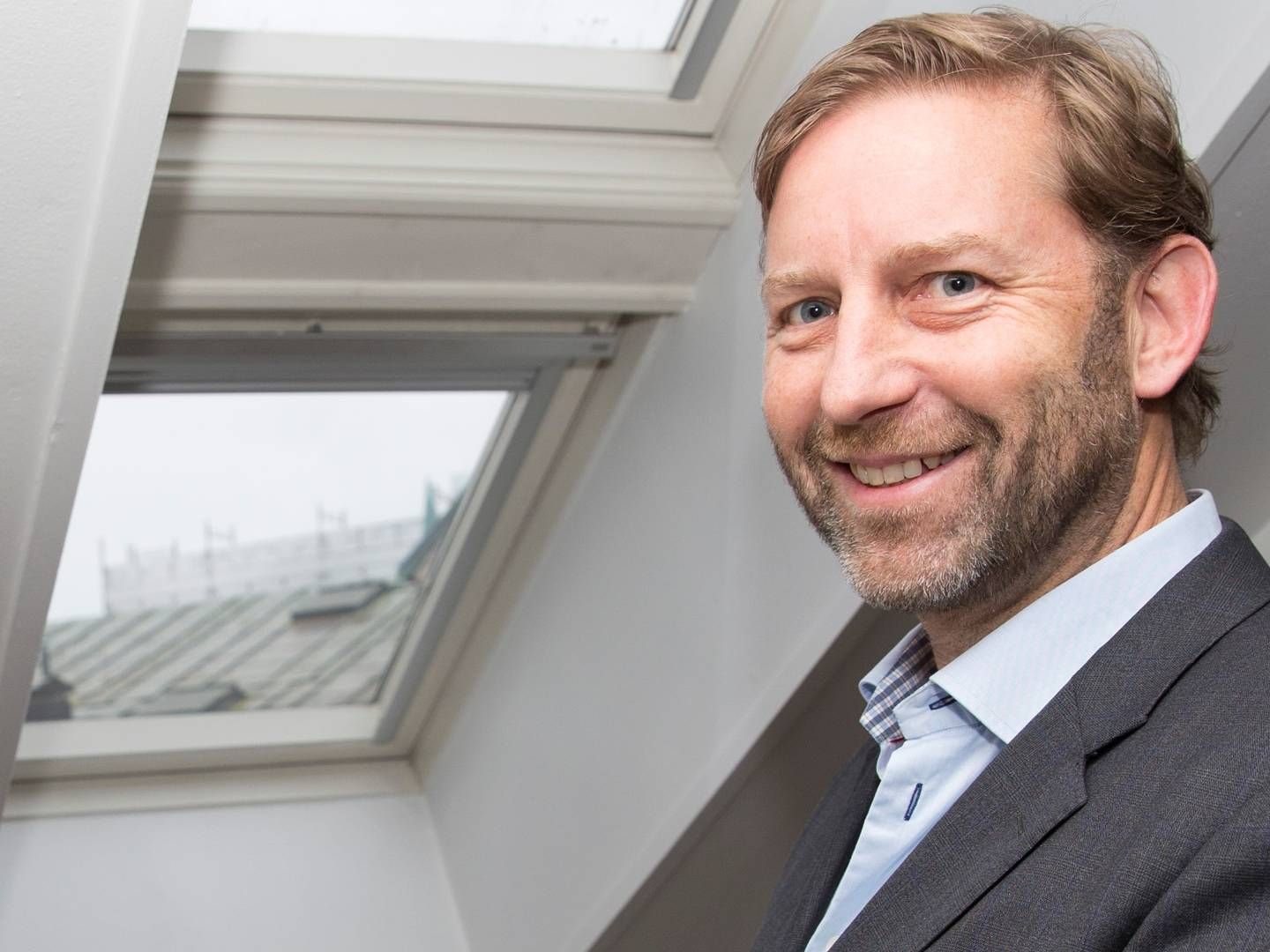 RIGGET FOR VEKST: Administrerende direktør Mathis Grimstad i Stor-Oslo Eiendom vraket syndikeringsmodellen for å skape vekst som industriell eiendomsutvikler. | Foto: Terje Bendiksby/NTB