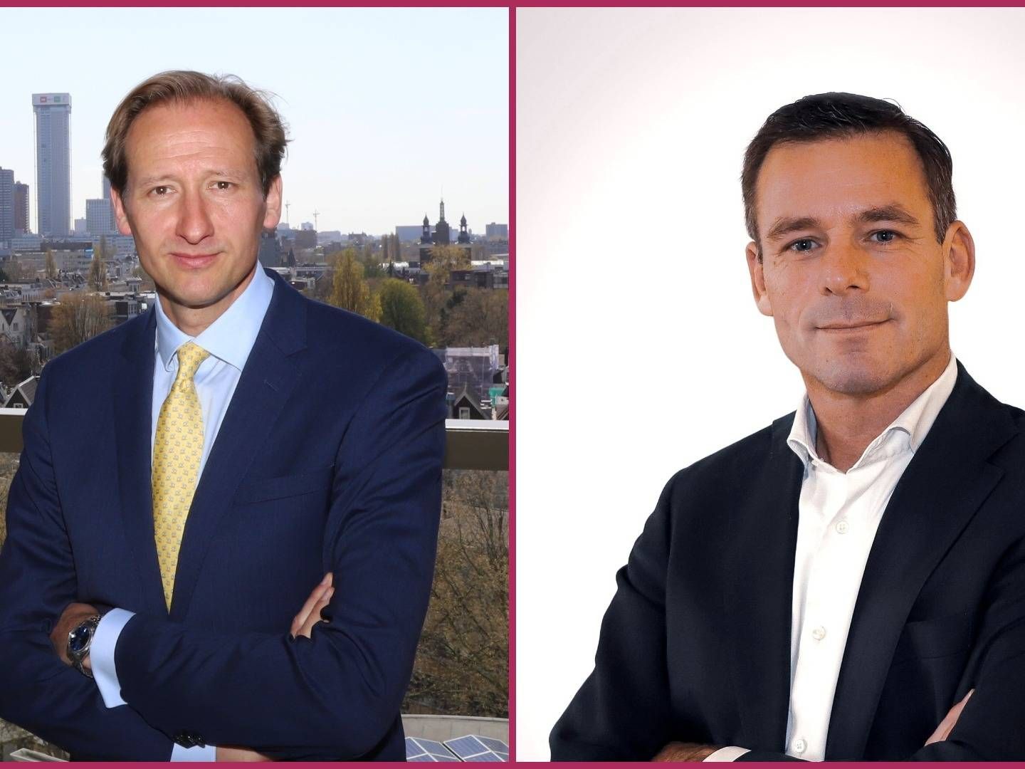 Stefan Laszlo and Bas Eestermans, Executive Directors for Institutional Client Relations inthe Nordics | Photo: PR / Robeco