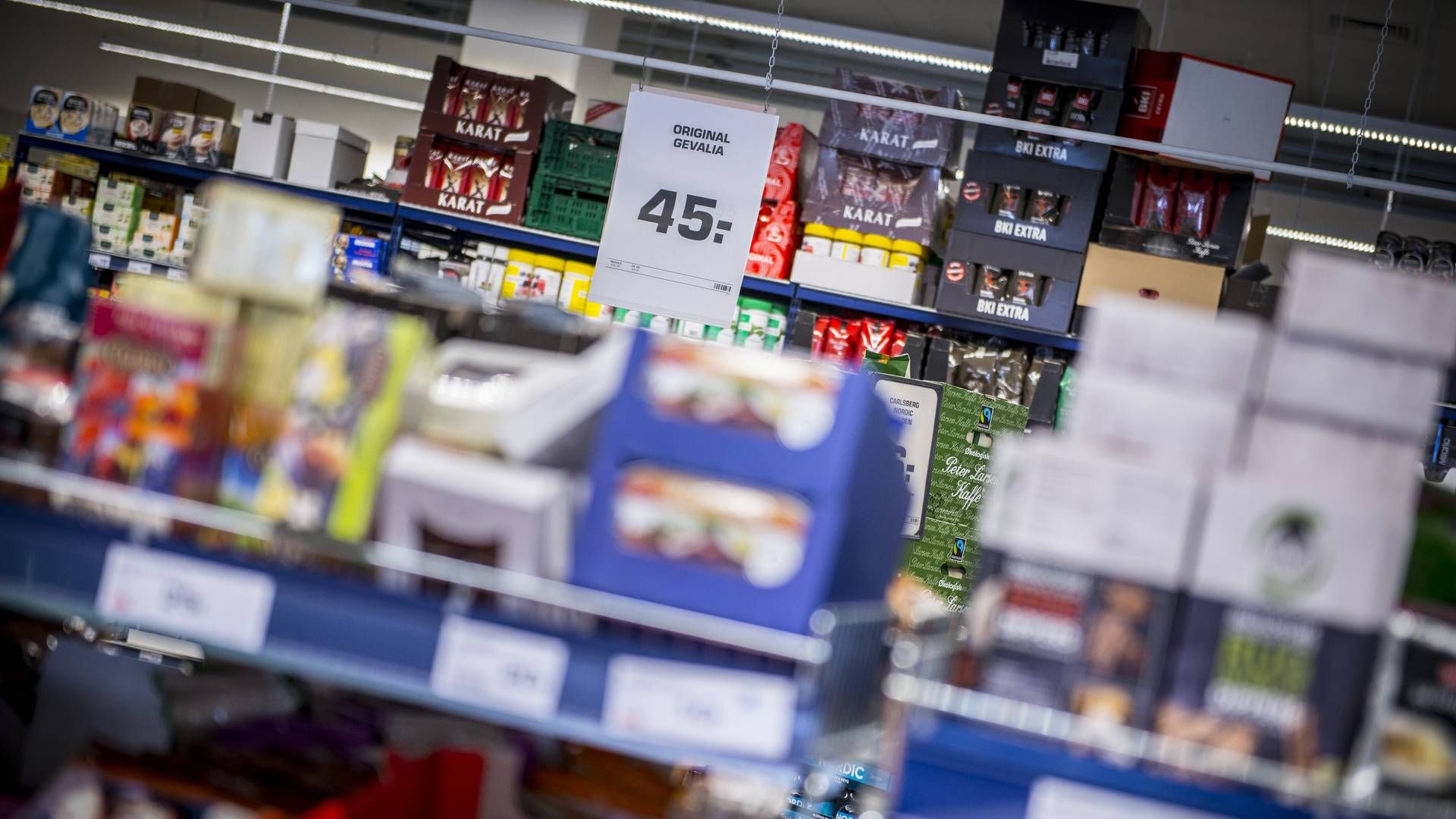 Illustrasjonsbilde. Flere banker er ikke gode nok på å etterleve hvitvaskingsreglene for Kontant i butikk. | Foto: Linda Johansen/Ritzau Scanpix