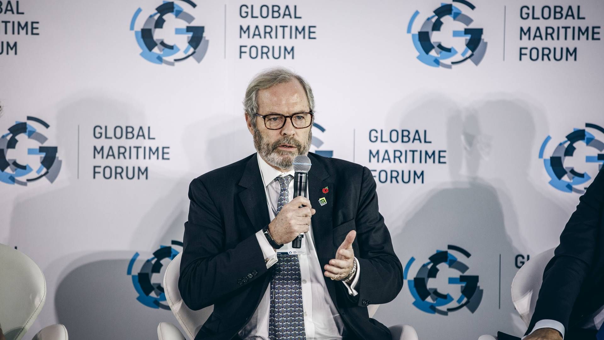 Michael Parker, chairman of Poseidon Principles. | Photo: Global Maritime Forum