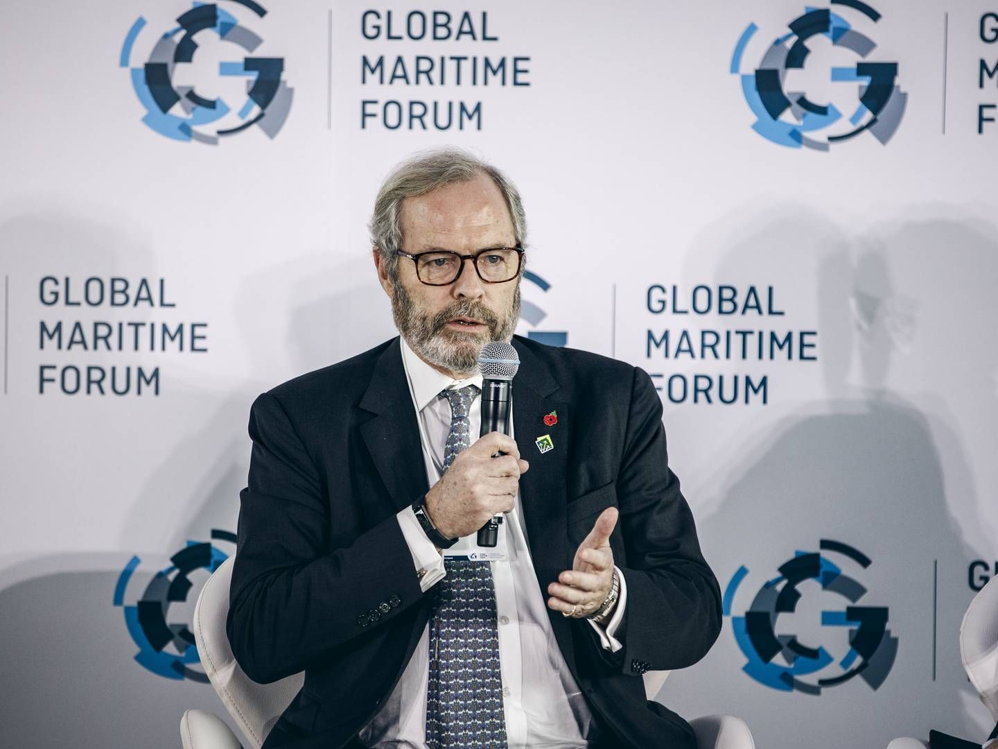 Michael Parker, chairman of Poseidon Principles. | Photo: Global Maritime Forum