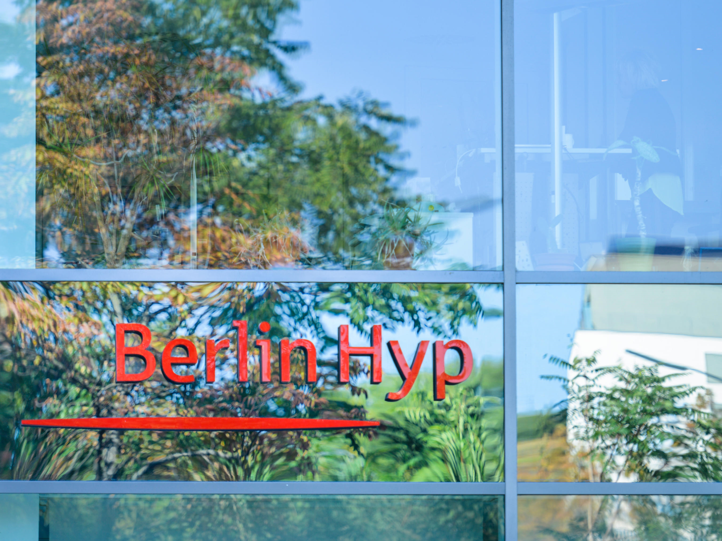 Schriftzug der Berlin Hyp | Foto: picture alliance / Bildagentur-online/Joko