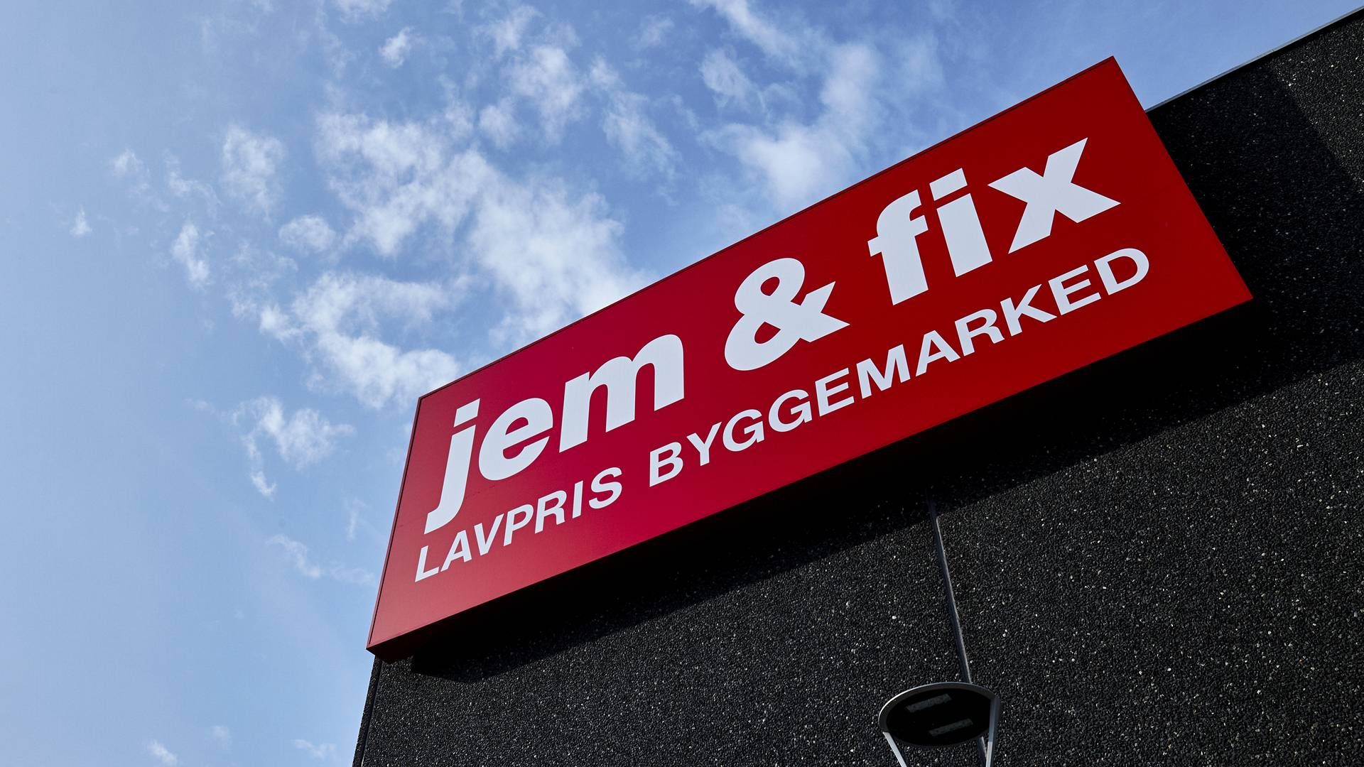 Byggemarkedskæden JEM & Fix har fået en bødestraf. | Foto: Jem & Fix/PR