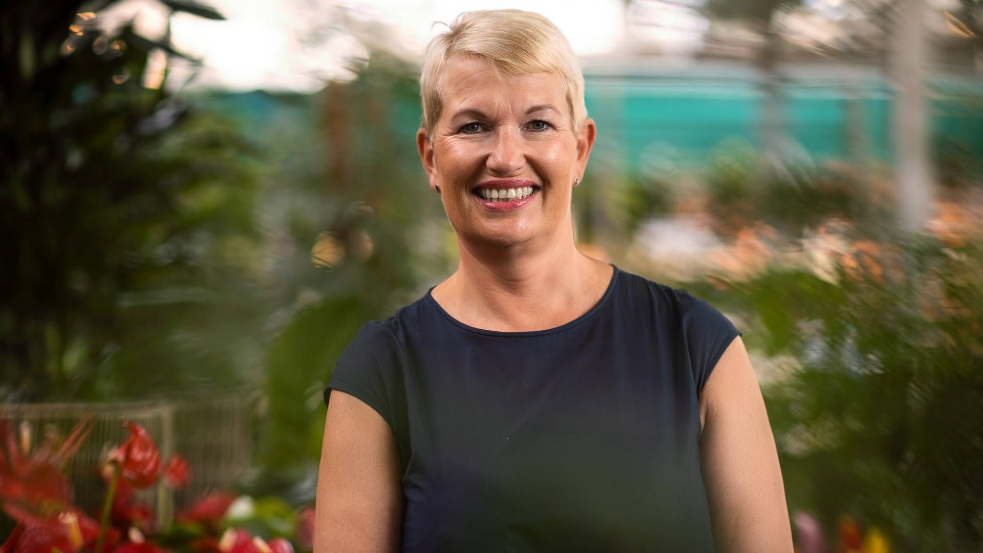 NYTT HAGESENTER: Administrerende direktør Nina Jönsson i Plantasjen vil etterhvert kunne åpne dørene til et nytt, stort hagesenter på Alnabru. | Foto: Plantasjen