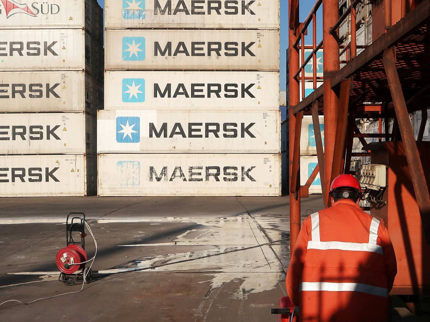 Mærsks køb af LF logistics kan blive en god forretning, vurderer analytiker. | Foto: Sun Yilei/Reuters/Ritzau Scanpix