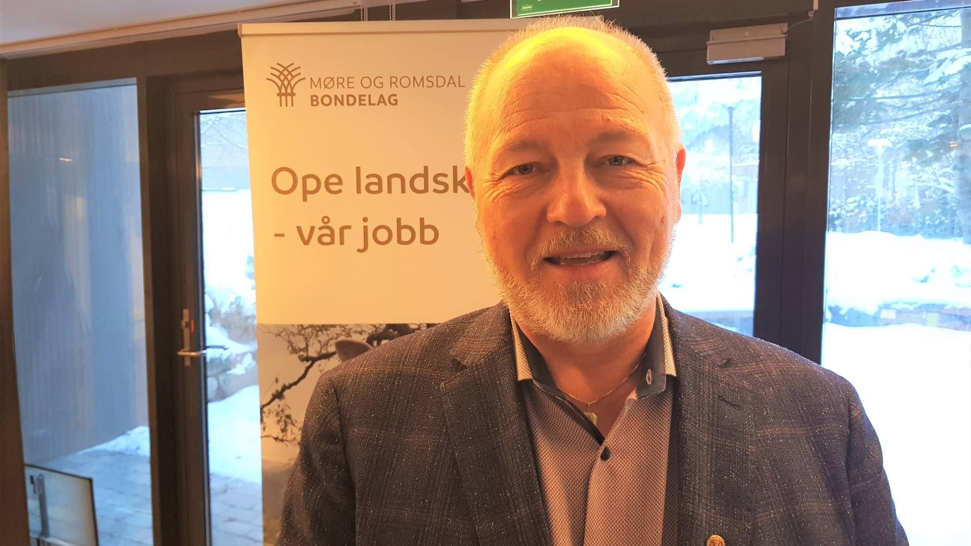 Ole Houlder Rødstøl. | Foto: Arild Erlien/Møre og Romsdal Bondelag