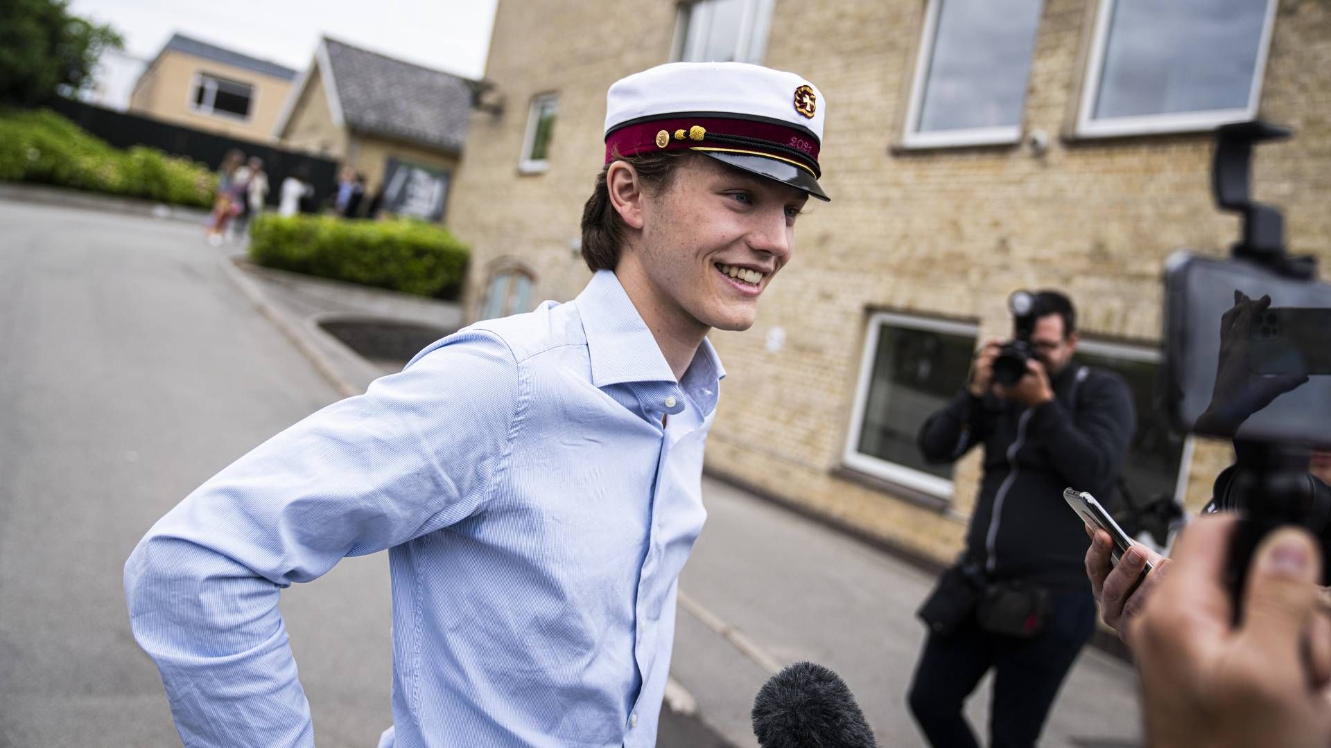 Prins Joachims næstældste søn, prins Felix, starter i et praktikforløb hos Mærsk. | Foto: Jonas Olufson