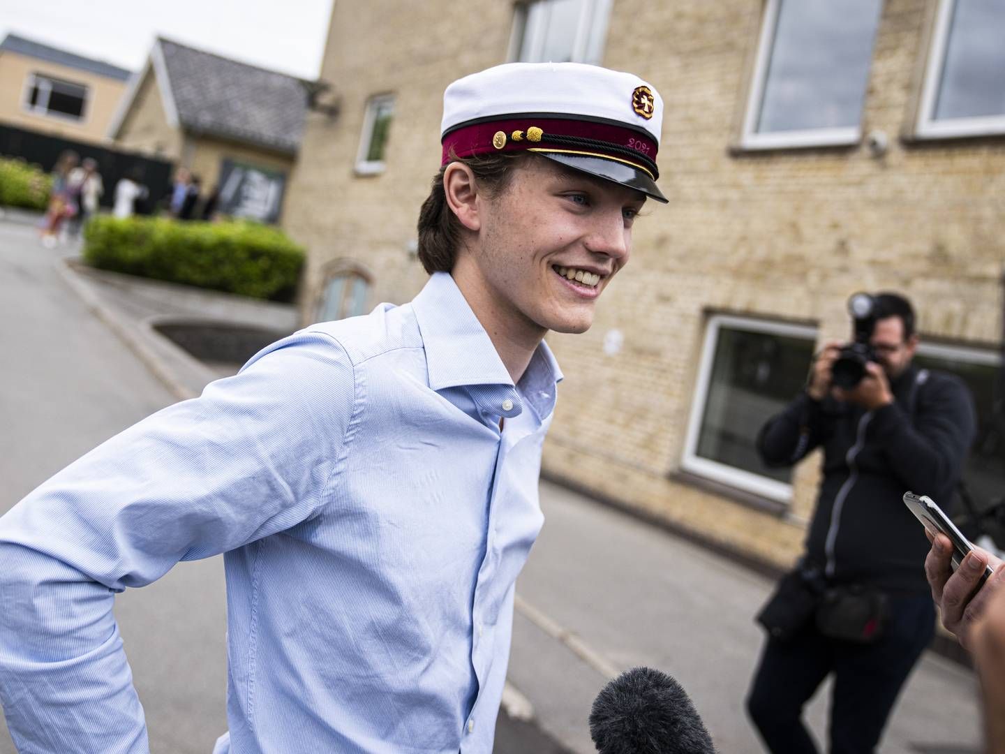 Prins Joachims næstældste søn, prins Felix, starter i et praktikforløb hos Mærsk. | Foto: Jonas Olufson