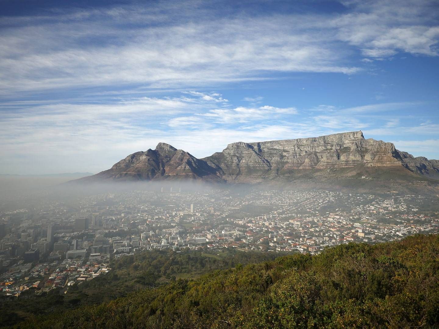 Table Mountain in Cape Town, South Africa. | Photo: Mike Hutchings/Reuters/Ritzau Scanpix