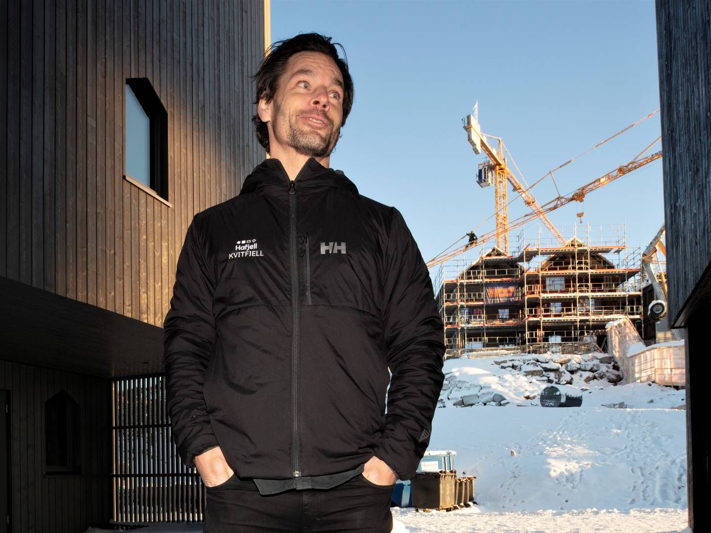 TRETUNGT: Anders Buchardt og AB Invest har satset på mer enn hoteller. Her fra Favn Hafjell, en fjellandsby med fritidsleiligheter til eie og leie. | Foto: Geir Olsen