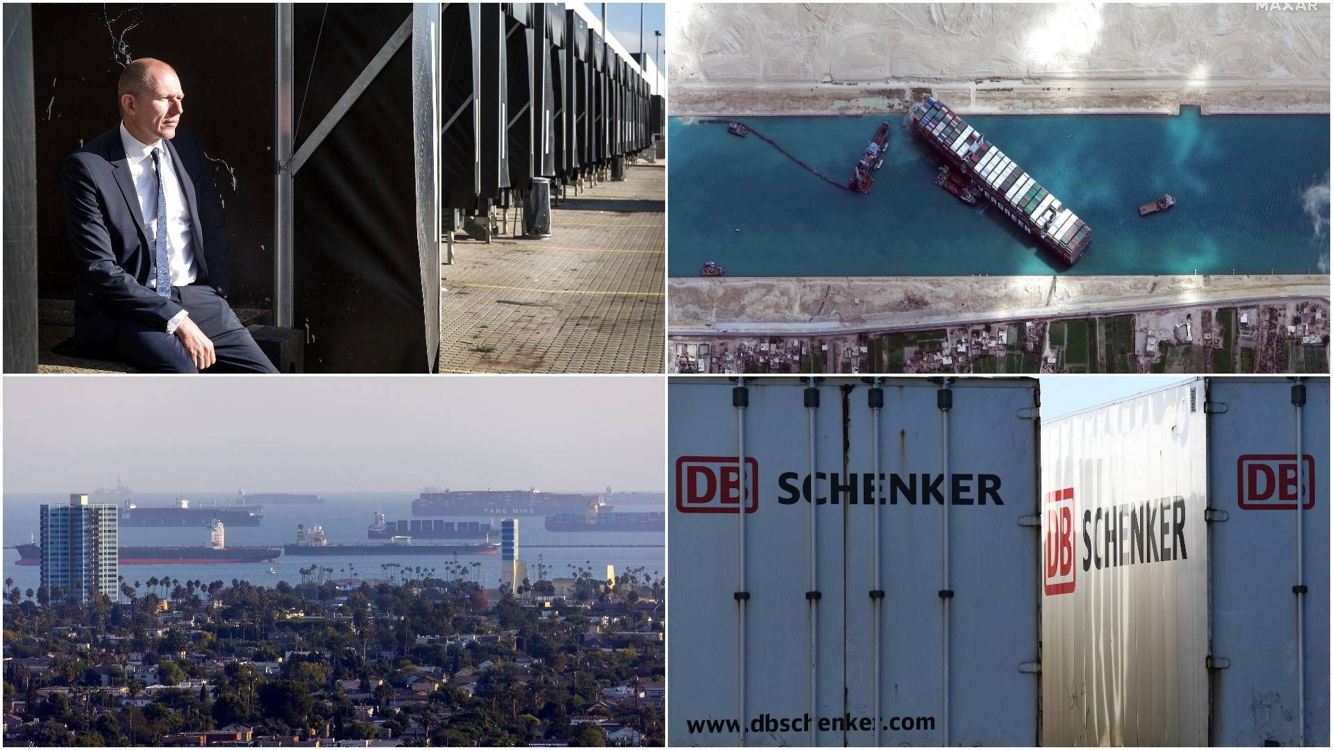 Photo: Collage: Bidstrup Stine/Jyllands-Posten/Ritzau Scanpix / Maxar Technologies/Reuters/Ritzau Scanpix / Mike Blake/Reuters/Ritzau Scanpix / Marvin Ibo G'ng'r/AP/Ritzau Scanpix