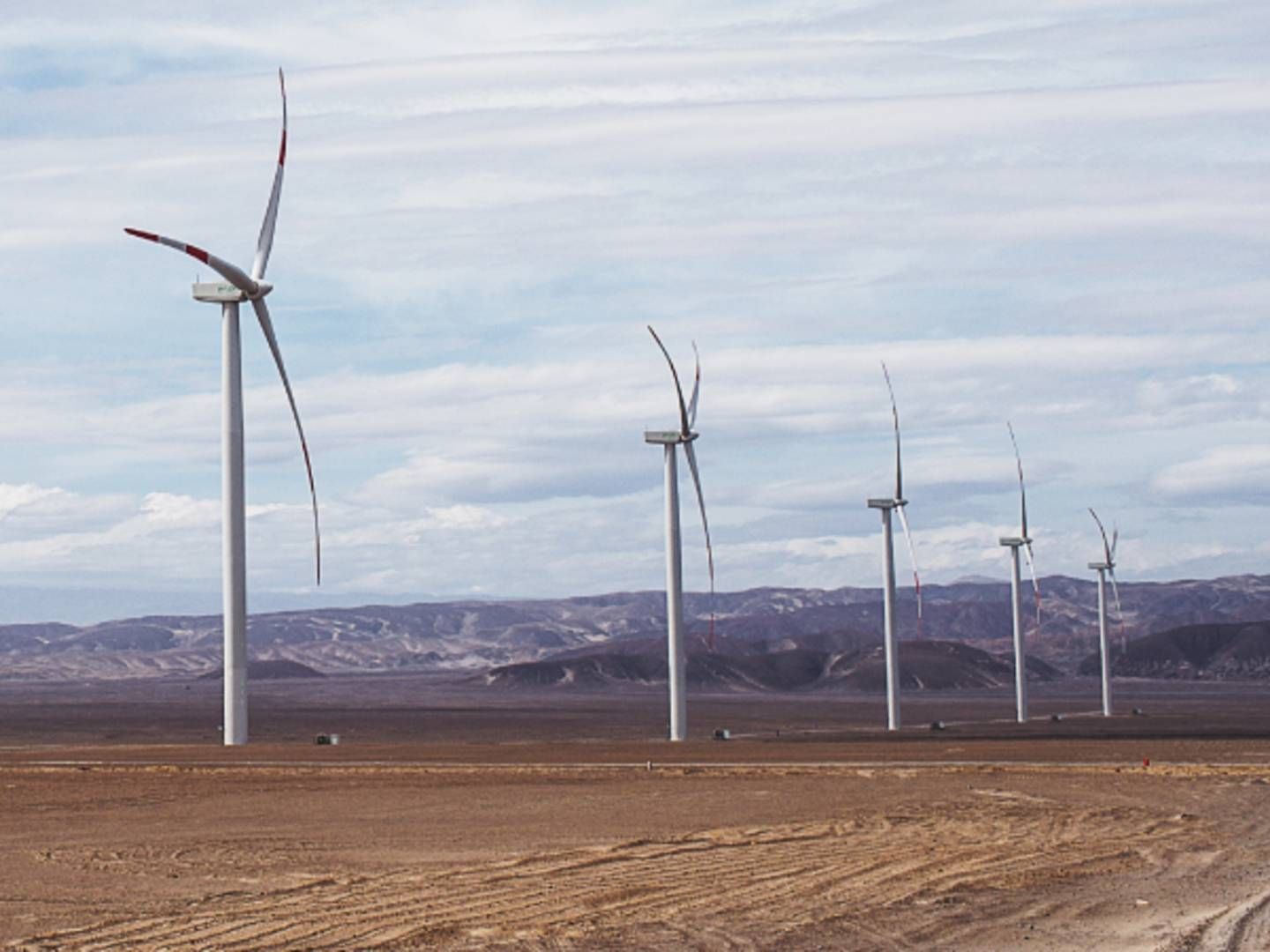 Enels vindmøller i nabolandet Peru. | Foto: Enel