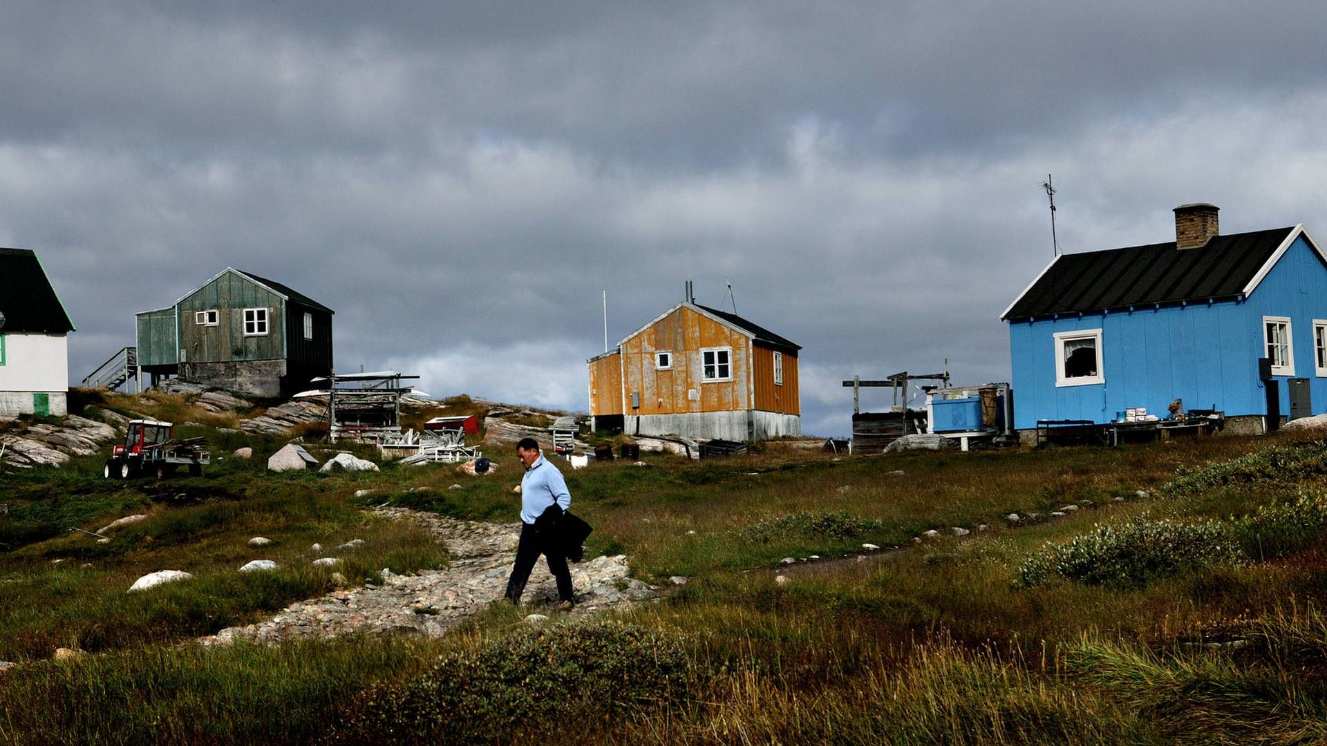 Koks flytter til byen Ilimanaq på Grønland. | Foto: Casper Dalhoff/Ritzau Scanpix.