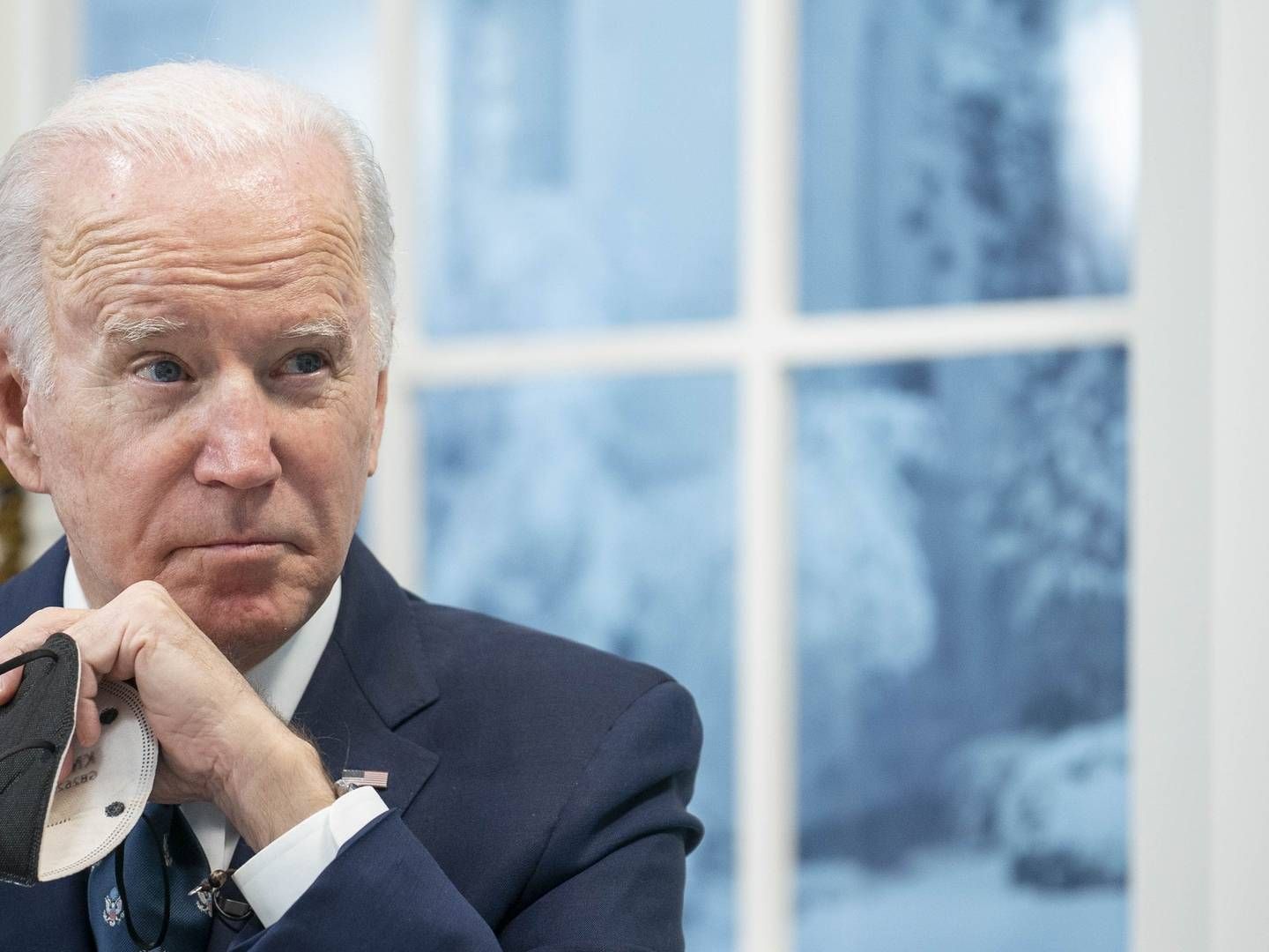 Den amerikanske præsident Joe Biden. | Foto: Sarah Silbiger/AFP / GETTY IMAGES NORTH AMERICA