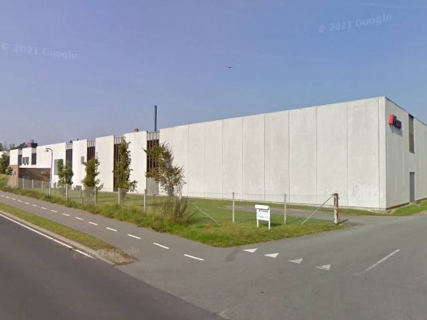 K3 Ejendomme købte den tidligere tapetfabrik i 2019 for 5,5 mio. kr. | Foto: Google
