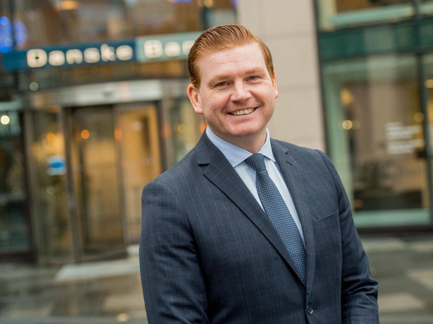 SLUTTER: Øystein Schmidt i Danske Bank slutter snart i stillingen sin som kommunikasjonsdirektør. | Photo: Foto: Danske Bank/Sturlason