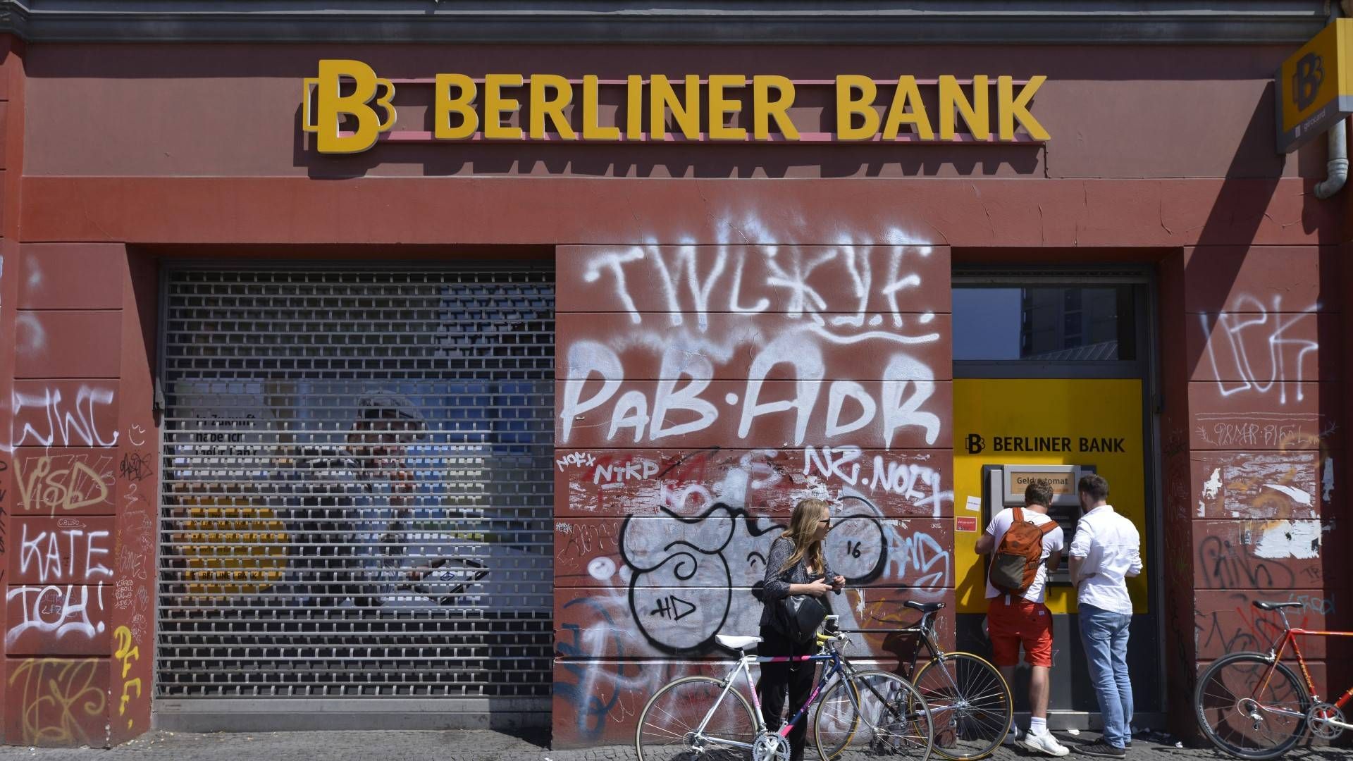 Eine Filiale der Berliner Bank. Die Marke wurde vom Mutterkonzern Deutsche Bank 2016 aufgegeben. | Foto: picture alliance / Bildagentur-online/Schoening