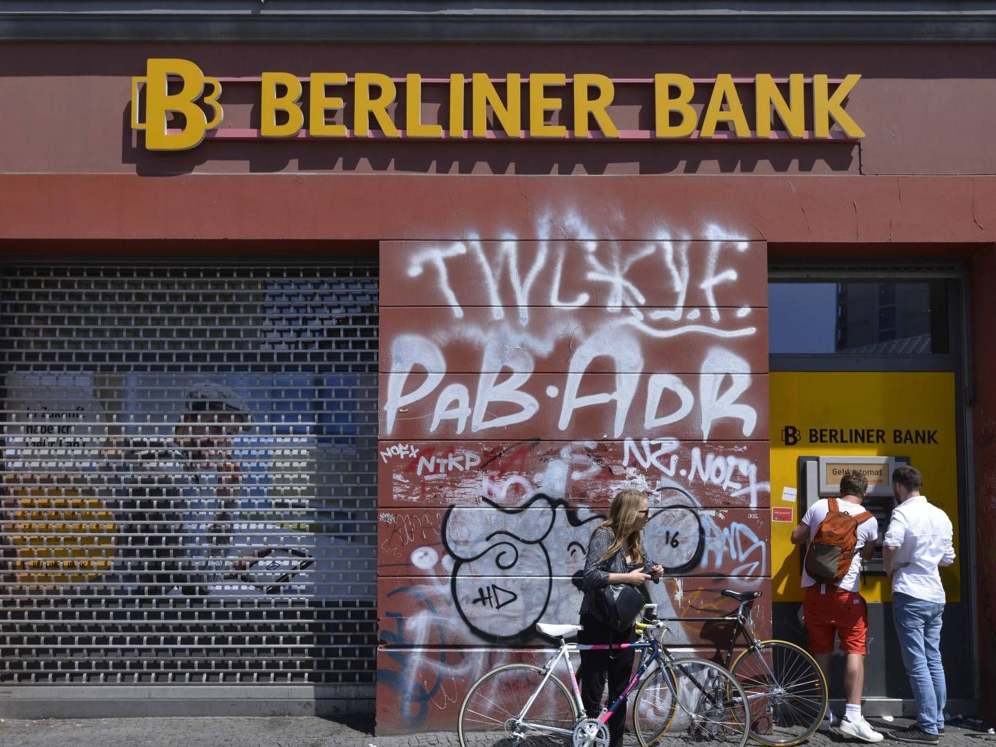 Eine Filiale der Berliner Bank. Die Marke wurde vom Mutterkonzern Deutsche Bank 2016 aufgegeben. | Foto: picture alliance / Bildagentur-online/Schoening