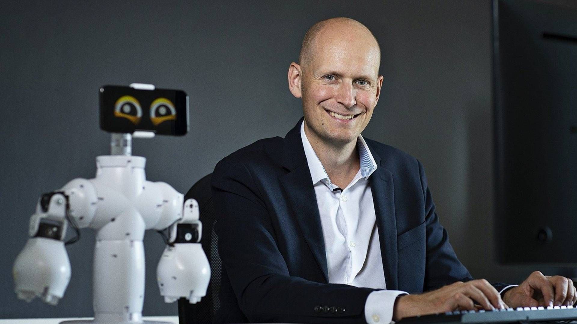 David Johan Christensen er stifter af Shape Robotics, der blev børsnoteret på First North i juni 2020. | Foto: PR