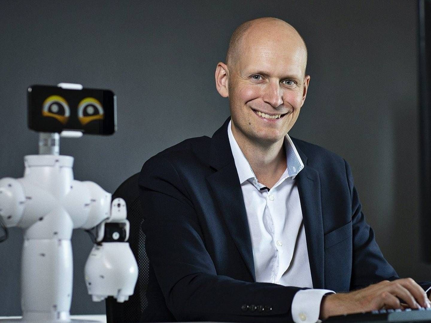 David Johan Christensen er stifter af Shape Robotics, der blev børsnoteret på First North i juni 2020. | Foto: PR