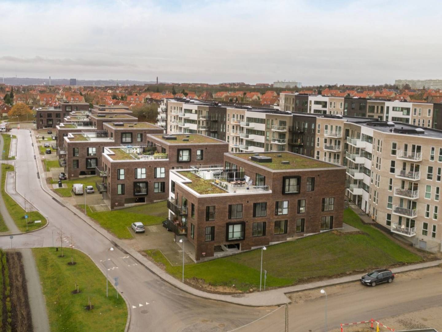 84 ud af 420 lejligheder, som AP Pension ejer i Risskov, er nu ejet af en fond med hjemsted i Tyskland. | Foto: PR / Peter Gramstrup / AP Pension