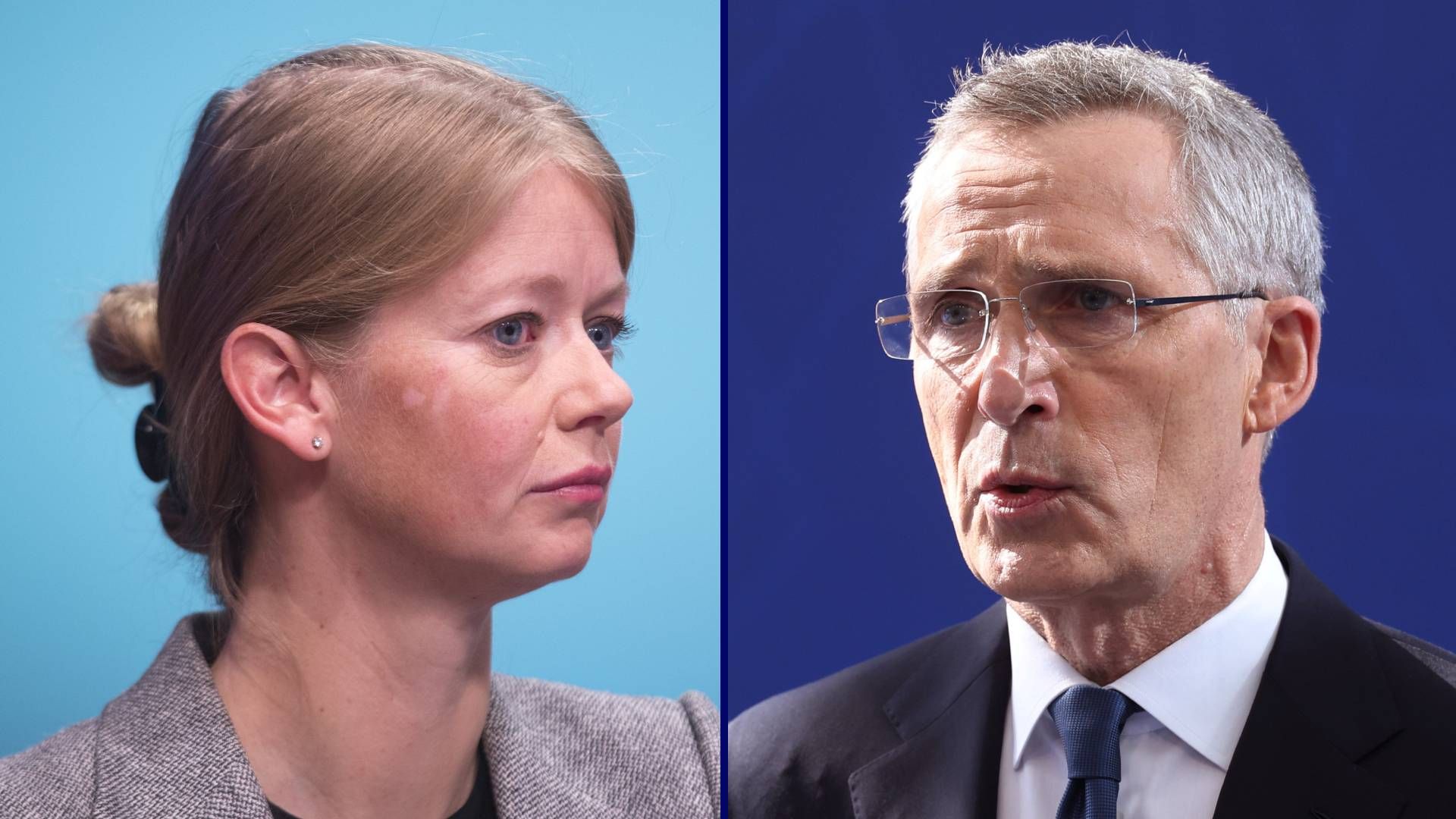 Ida Wolden Bache (t.v.) og Jens Stoltenberg er det aktuelle kandidatene til å bli ny sentralbanksjef. | Foto: NTB / Terje Bendiksby og AP / Kenzo Tribouillard