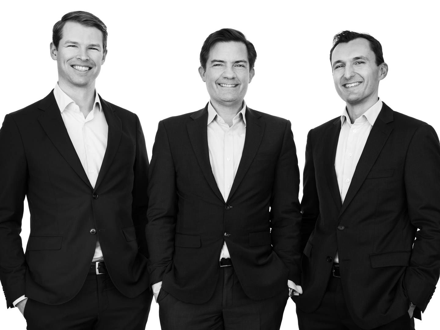 The trio behind Jera Capital: Alexander Reventlow, Christen Estrup and Julien Marencic. | Photo: PR / Jera Capital