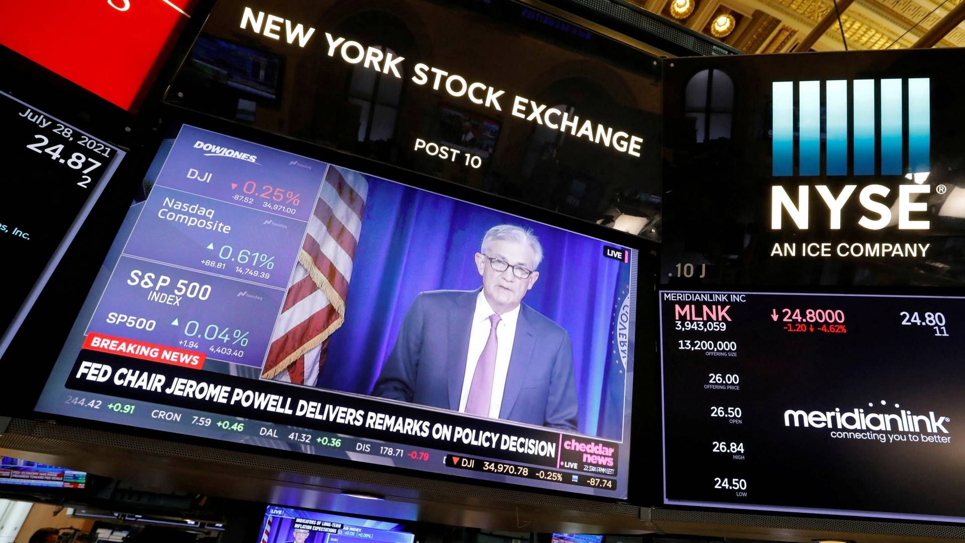 Aktierne faldt som følge af udmeldingen. | Foto: Andrew Kelly/REUTERS / X02844