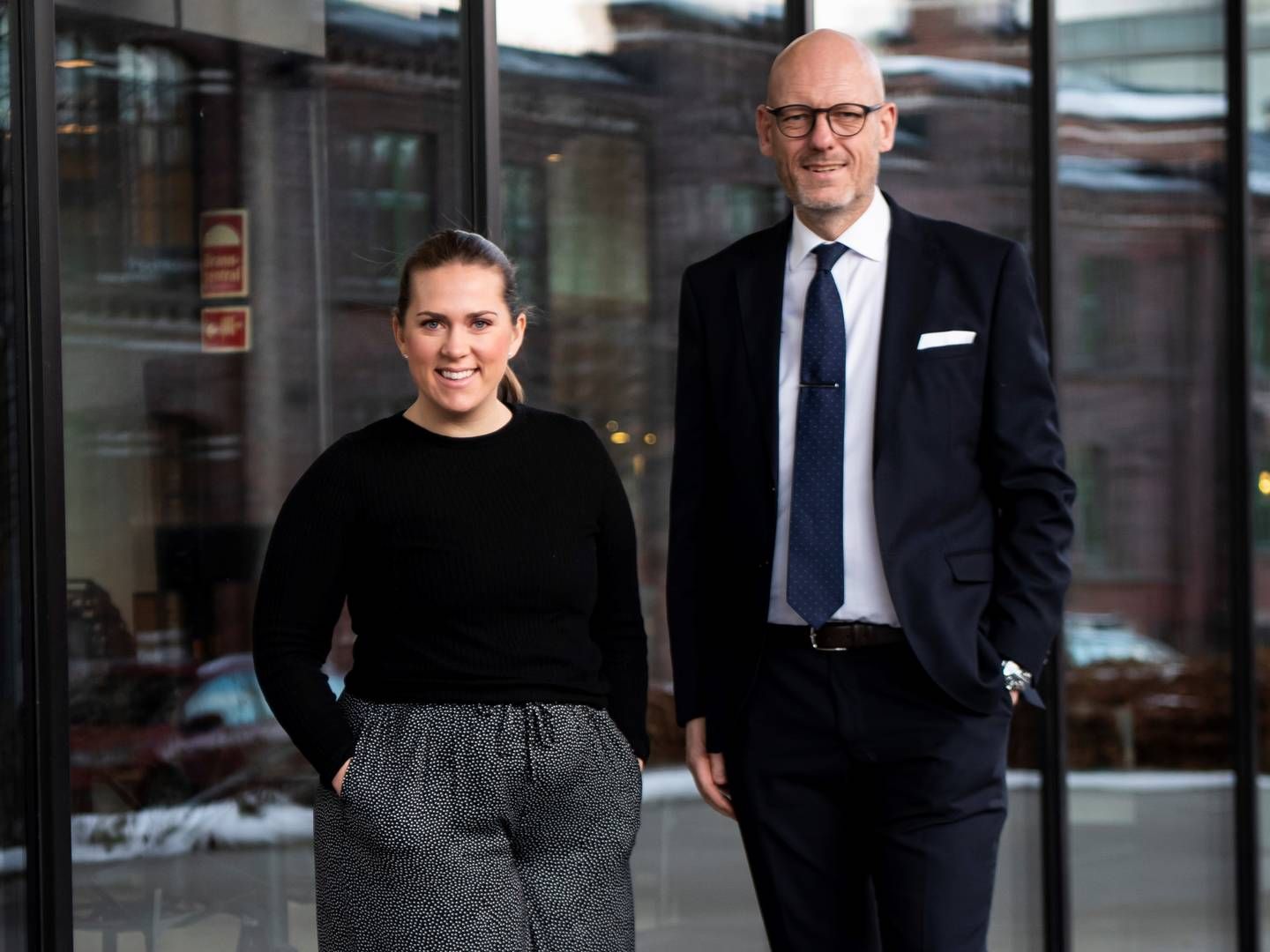 NYE FJES: Citycon har ansatt Camilla Berg-Pedersen og Dag Helge Setekleiv. | Foto: Katrine Lunke