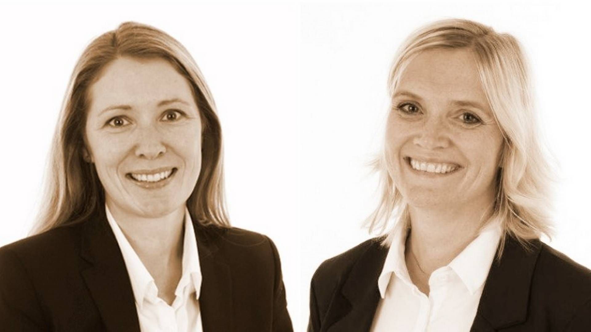 Camilla Solbakken (t.v.) og Mari Vik-Slettvoll åpner distriktskontor i hjembygden Stranda. | Foto: Advokatene i Grimmergården