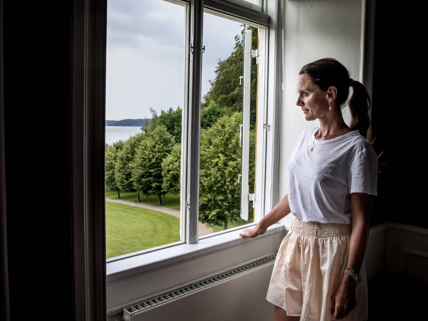 Johanne Sand er uddannet sygeplejerske. Hun er nu købt ud af selskabet, hun selv var med til at starte med iværksætteren René Sindlev. | Foto: Jacob Ehrbahn/Politiken