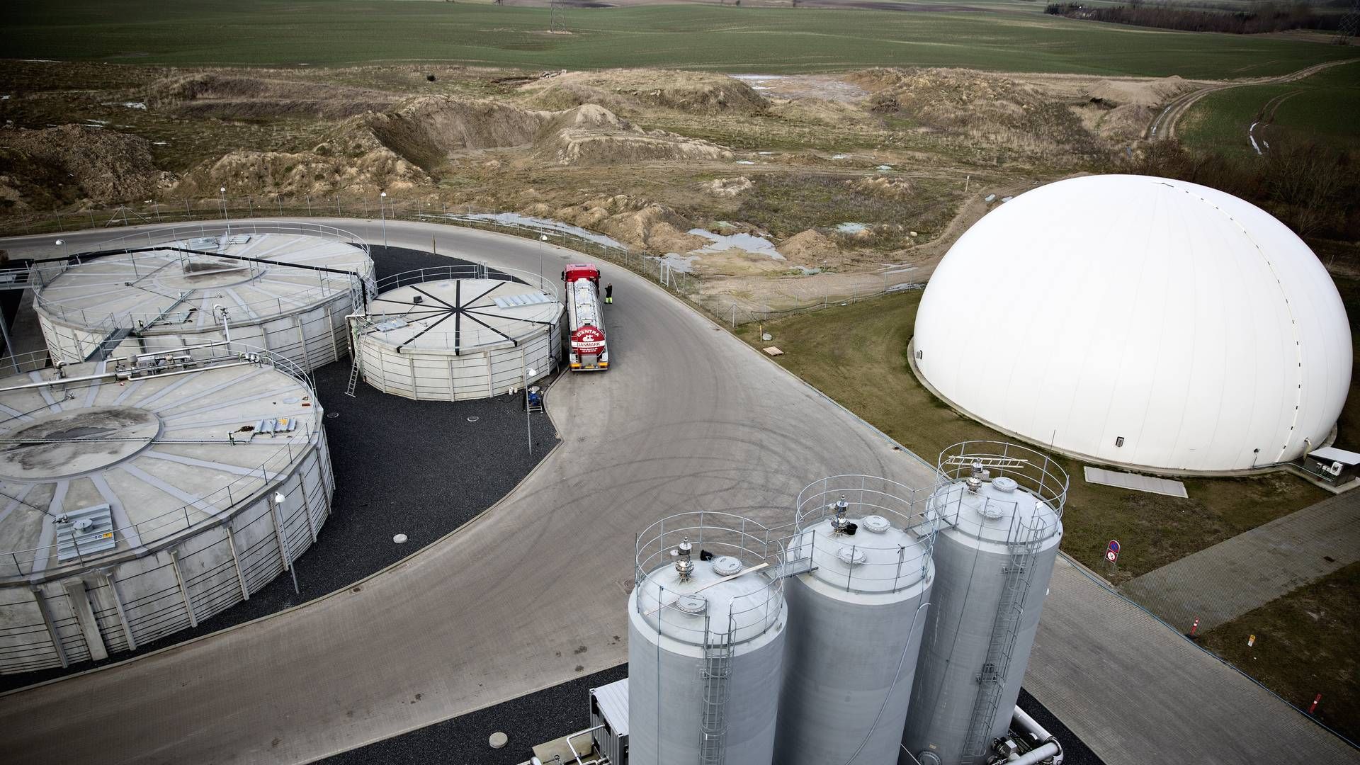 Vinkel Biogas A/S har siden hærværket sikret sig yderligere med blandt andet endnu mere overvågningsudstyr for at værne om anlægget” siger anlægsdirektør, Johnny Arnth Petersen. Arkivfoto | Foto: Joachim Adrian