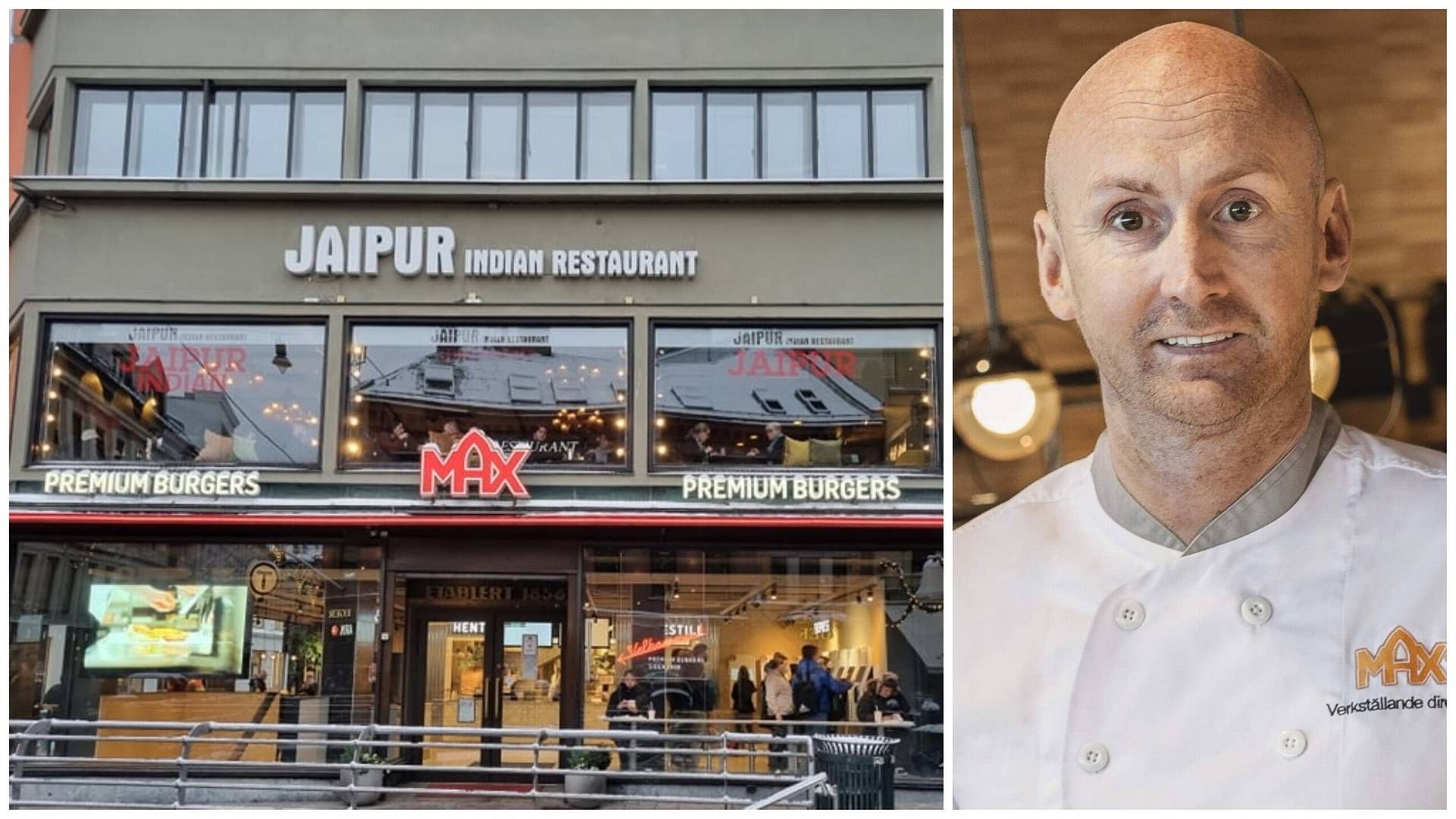VIL EROBRE NORGE: Max Burger-sjef Richard Bergfors gjentar gamle mål om å etablere mange nye restauranter i Norge. | Foto: Øystein Byberg og Max Burger
