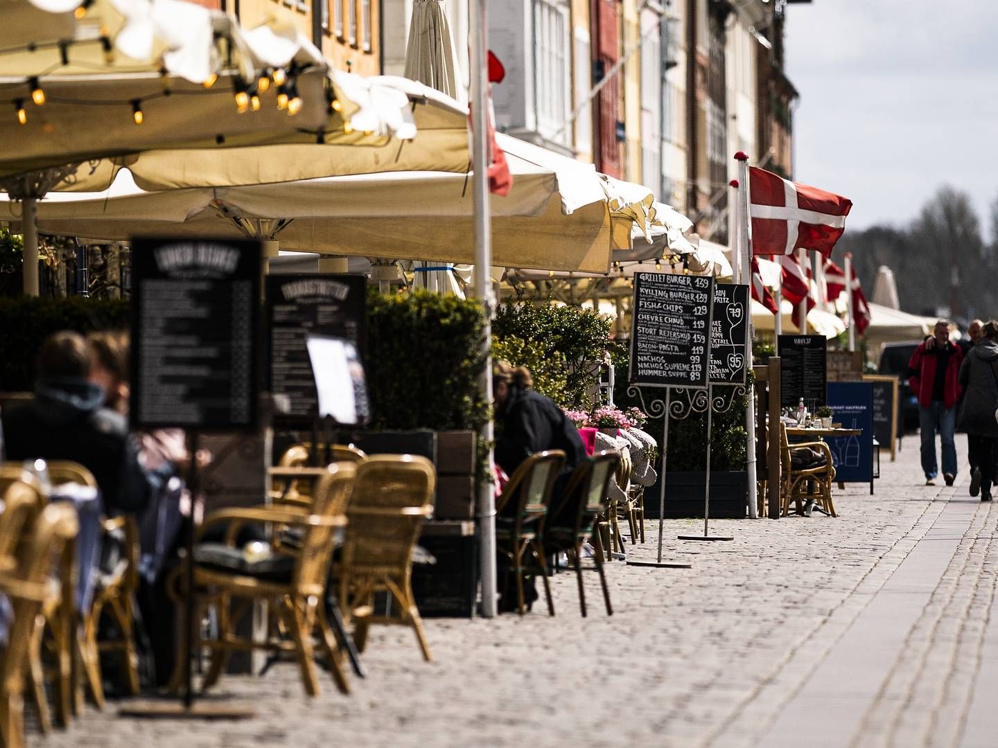 En bølge af konkurser kan vente forude, hvis ikke restauranter får udskudt kravet om tilbagebetaling af deres coronagæld, mener brancheorganisationer. | Foto: Jonas Olufson/Ritzau Scanpix.