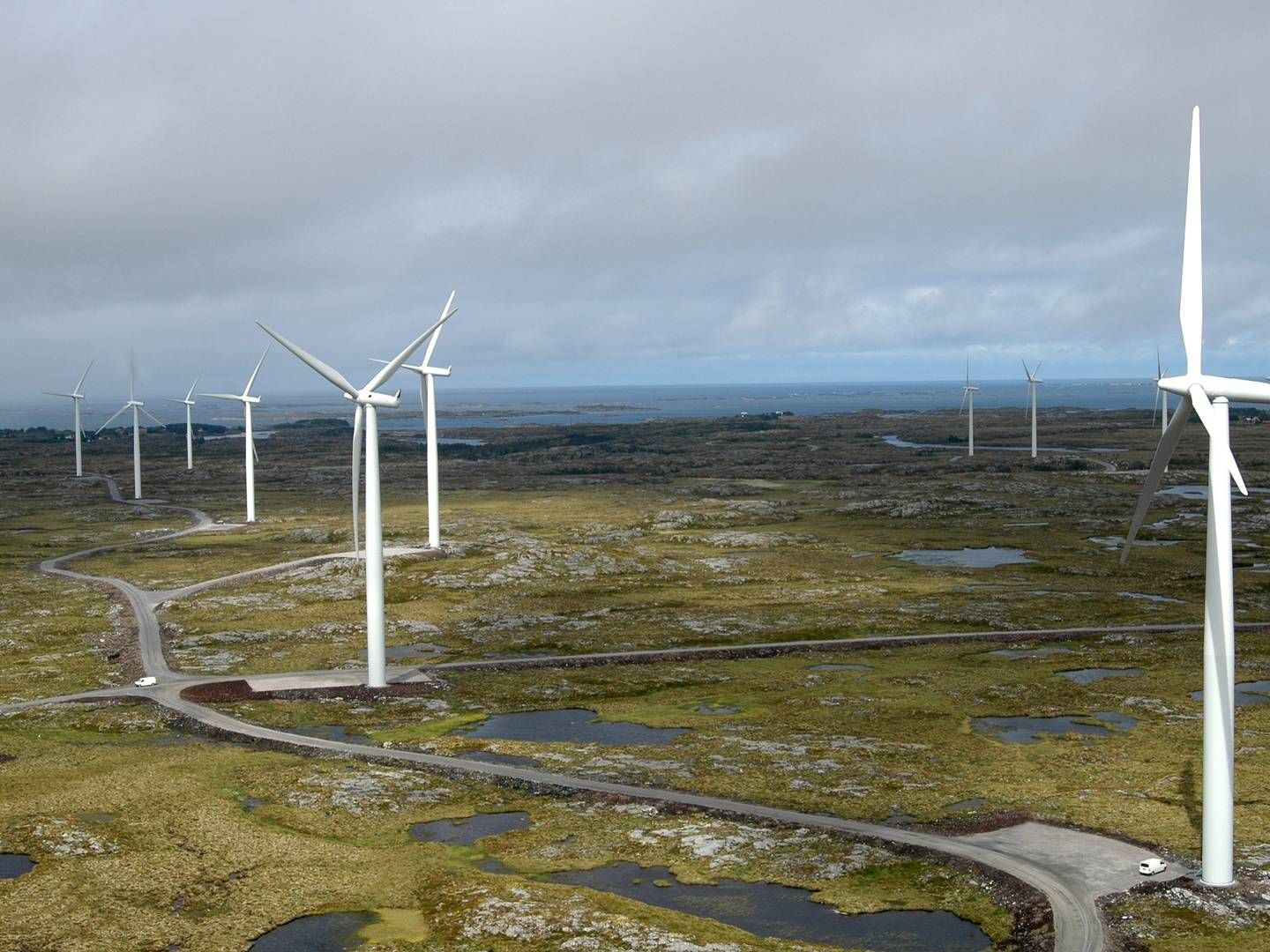 Smøla Vindkraftverk will see measures taken in the next half year to reduce the number of birds colliding with wind turbines. | Photo: PR / Staktraft