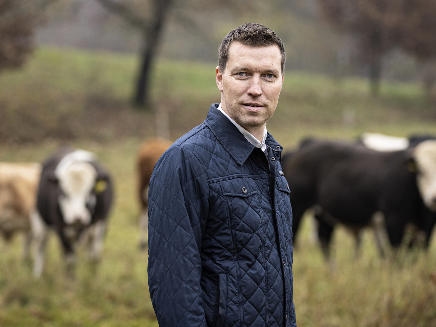 Der er både muligheder og udfordringer i vente for landbruget, hvor formand Søren Søndergaard ser frem mod det politiske landskab for det kommende år. | Foto: Niels Hougaard