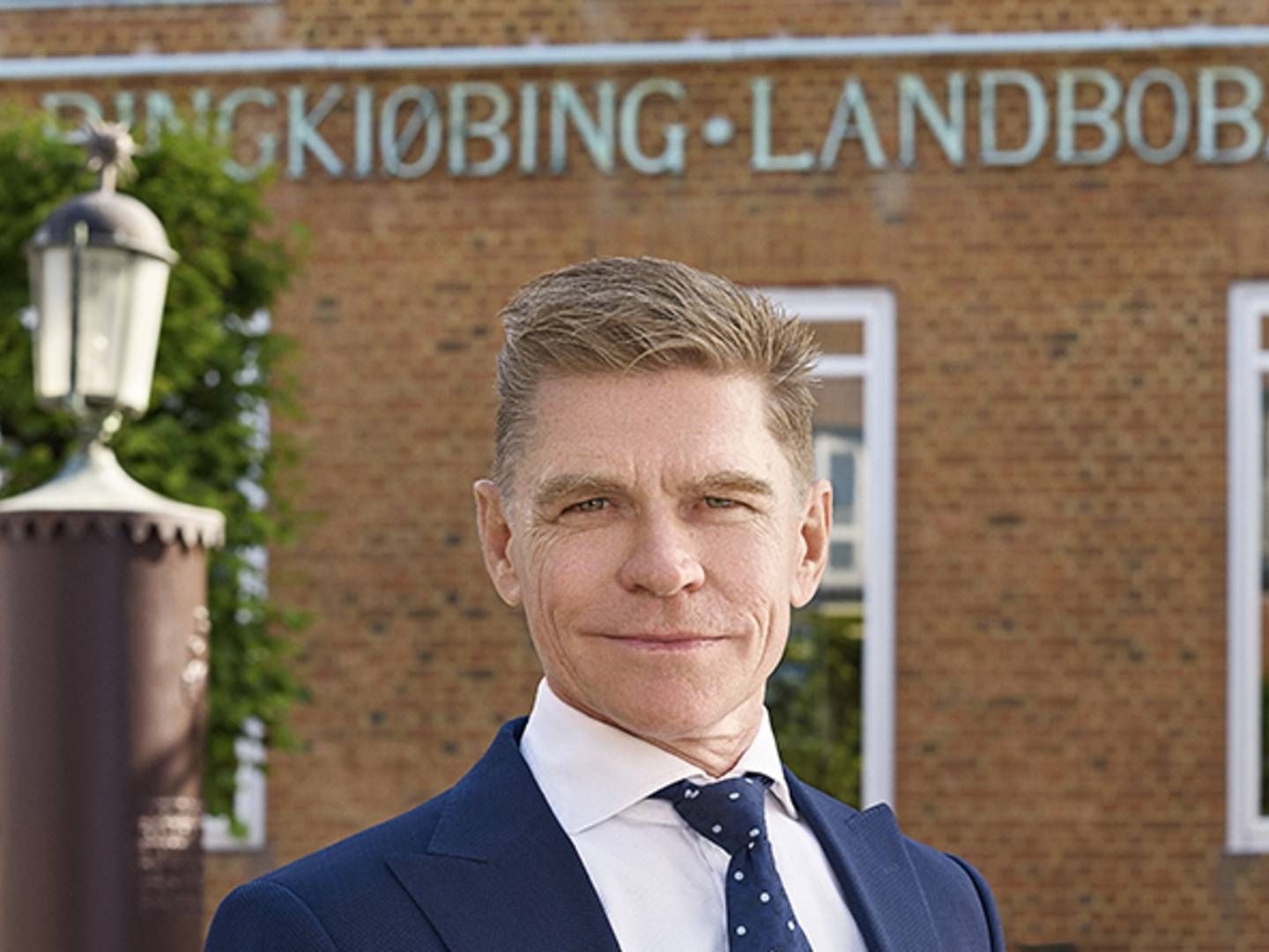 John Fisker,r adm. direktør i Ringkjøbing Landbobank, forventer, at konkursniveauet i 2022 vil nærme sig normalen. | Foto: Ringkøbing Landbobank/PR