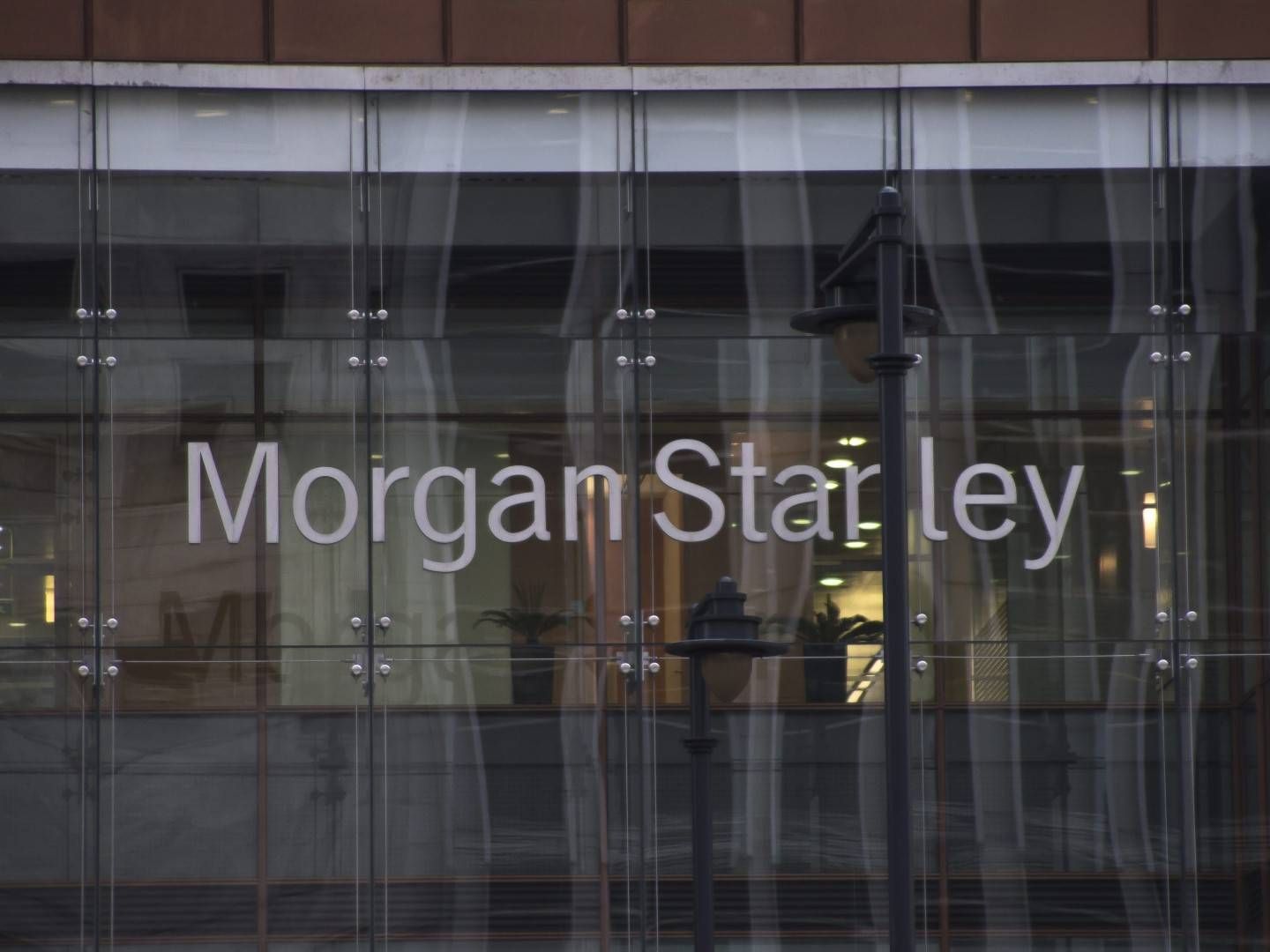 Sitz von Morgan Stanley in London. | Foto: picture alliance / Pacific Press | Alberto Pezzali
