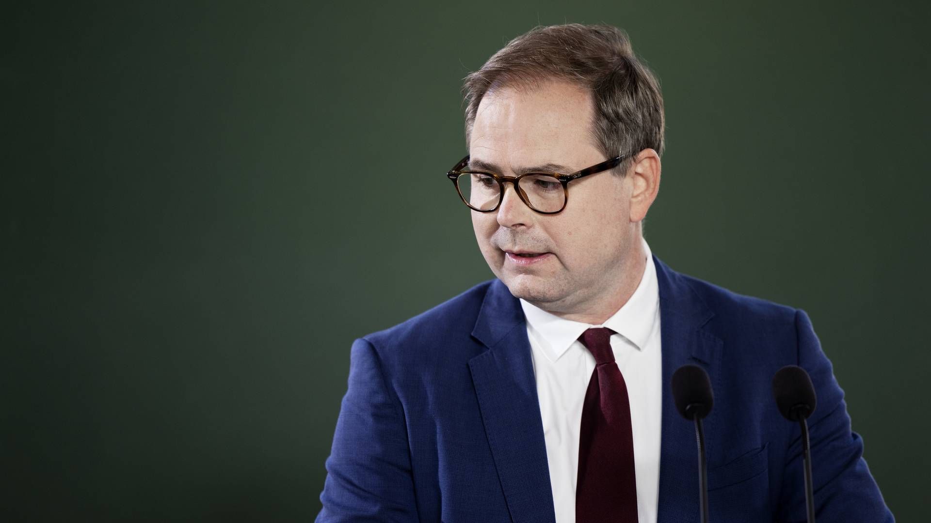 Finansminister Nicolai Wammen trækker nu stikket på Danmarks Genopretningsfond. | Foto: Thomas Borberg