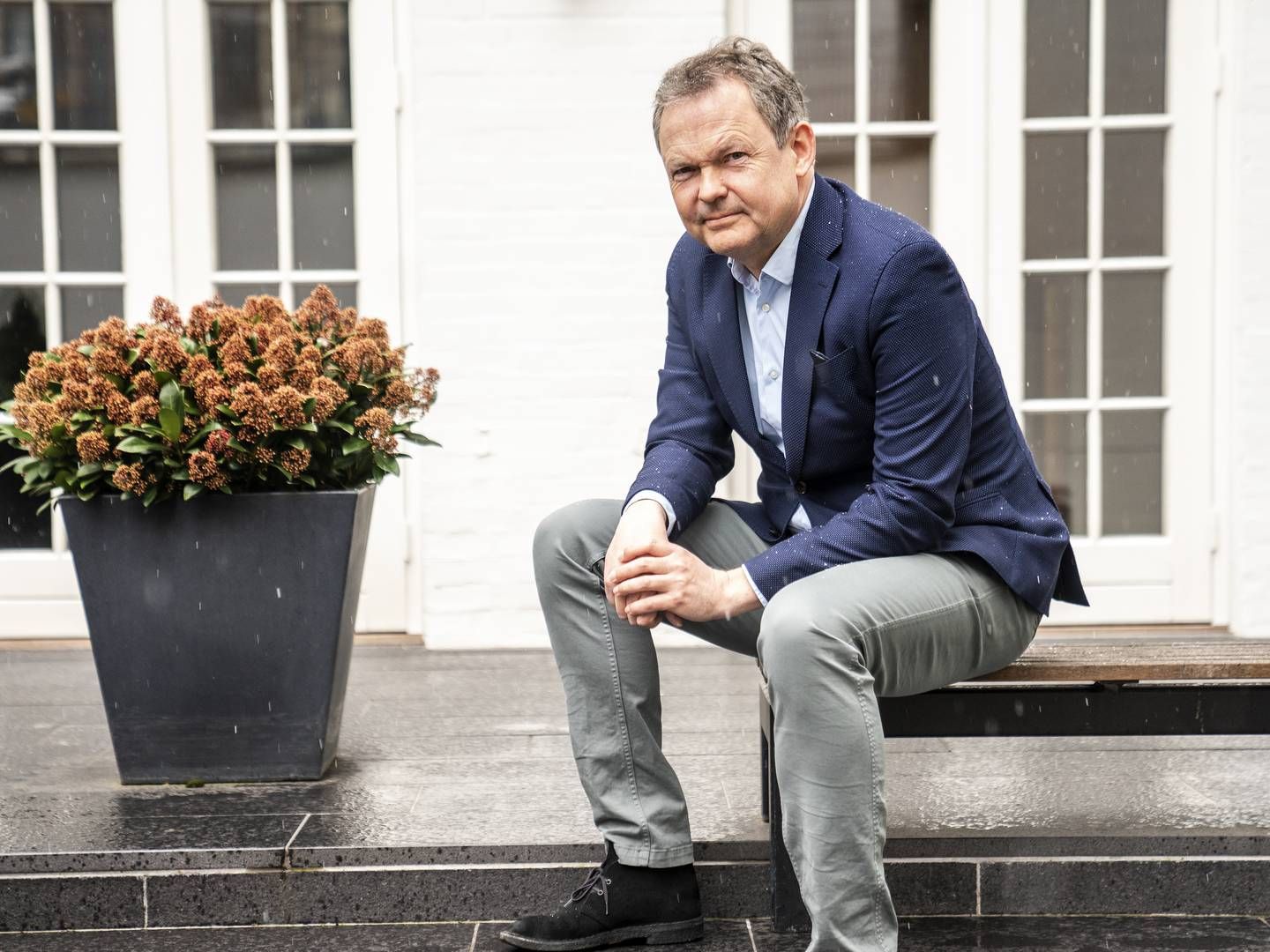 Ulrik Nødgaard, adm. direktør i Finans Danmark. | Foto: Stine Bidstrup/ERH