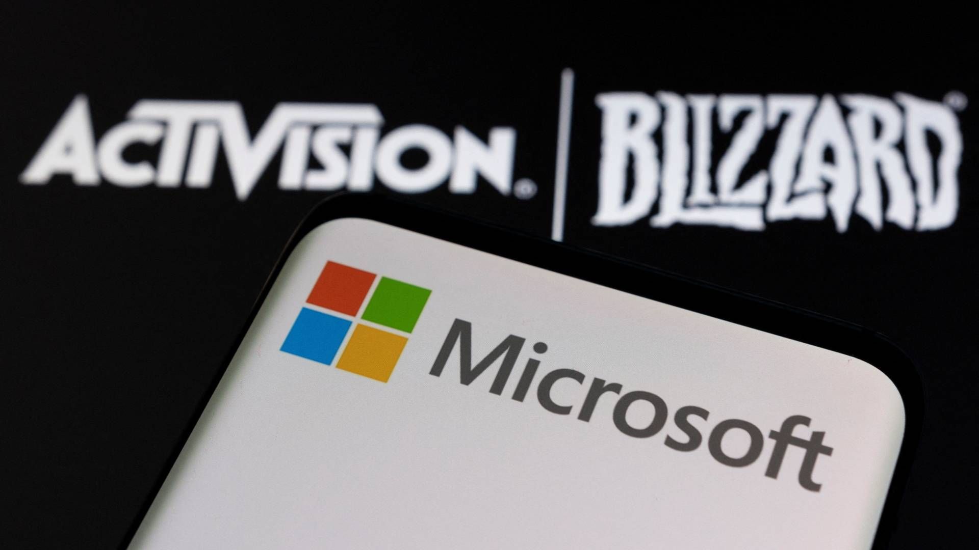 Microsoft betaler 68,7 mia. dollar – svarende til cirka 450 mia. kr. – for Activision Blizzard. | Foto: Dado Ruvic/REUTERS / X02714