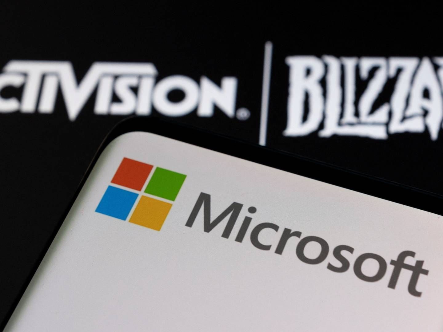 Microsoft betaler 68,7 mia. dollar – svarende til cirka 450 mia. kr. – for Activision Blizzard. | Foto: Dado Ruvic/REUTERS / X02714