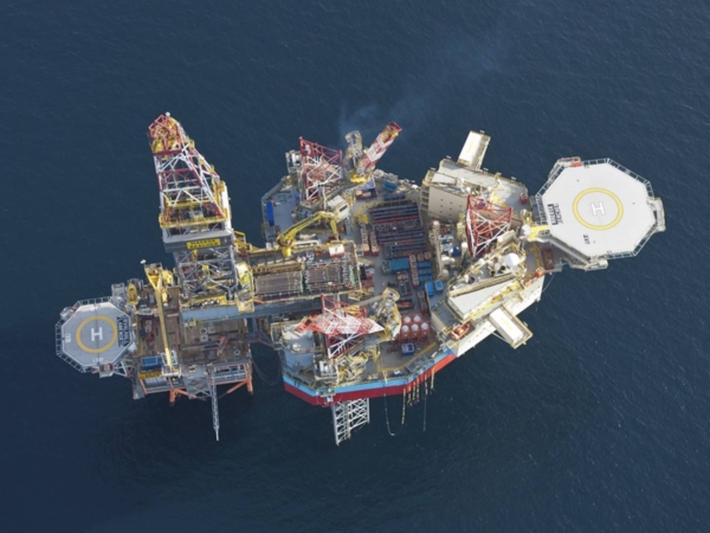Jackup-riggen Maersk Reacher har fået kontrakt på 21 måneder i Nordsøen. | Foto: Maersk Drilling