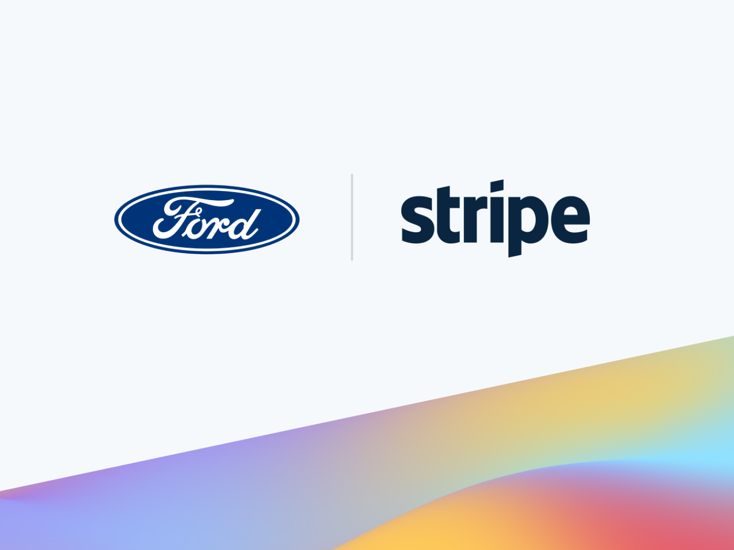 Die Logos von Ford und Stripe | Foto: Ford/Stripe